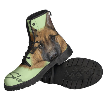 Groovy Leather Lightweight Boots for Hipster Hounds - 2