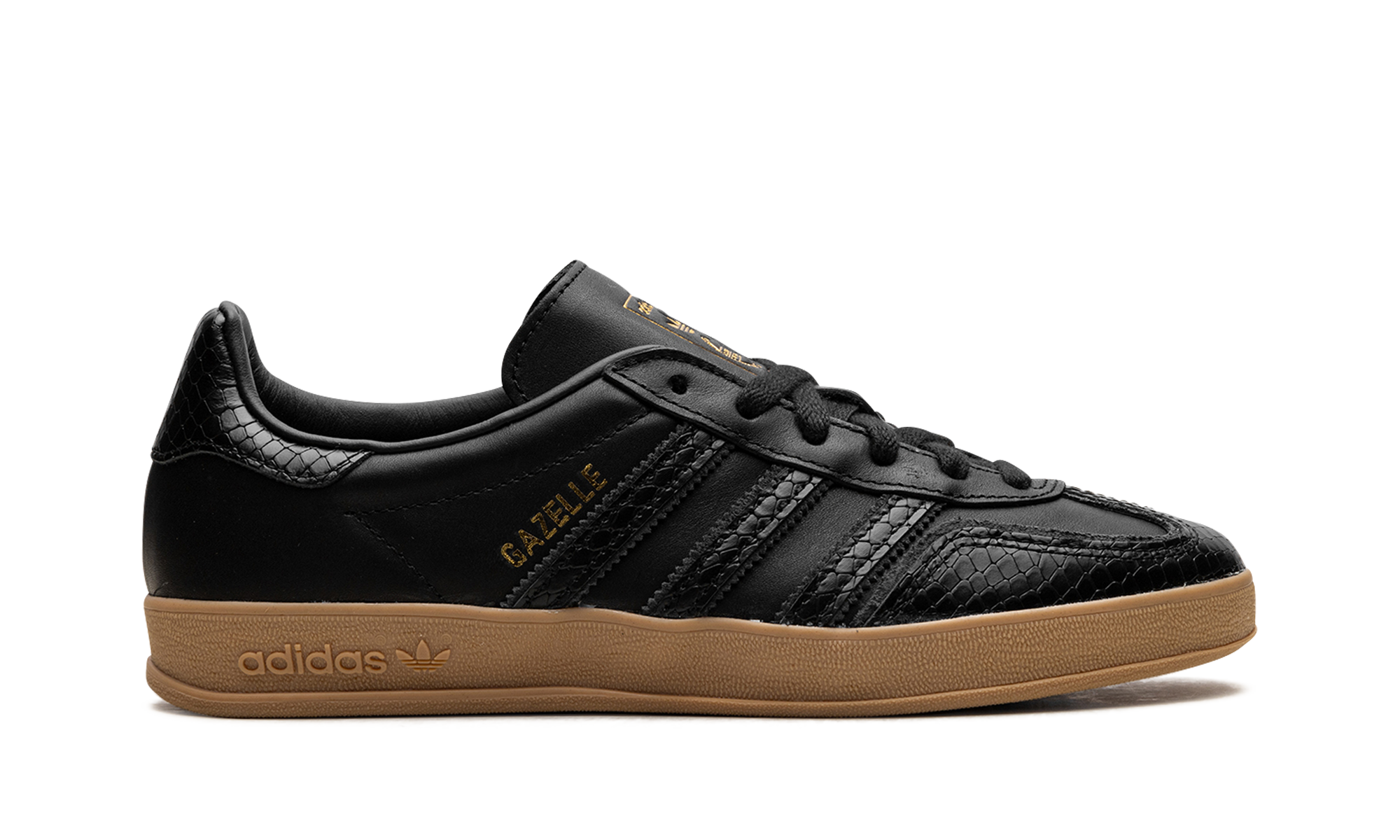Gazelle Indoor "Core Black Snakeskin"