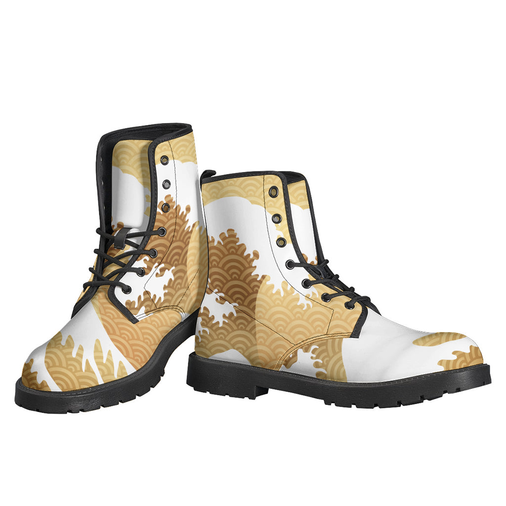 Ride the Waves in Style with Hippies Leather Lightweight Boots - 3