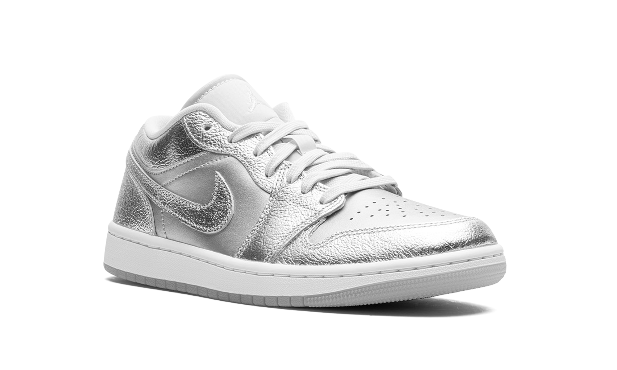 Air Jordan 1 Low SE WMNS "Metallic Silver"