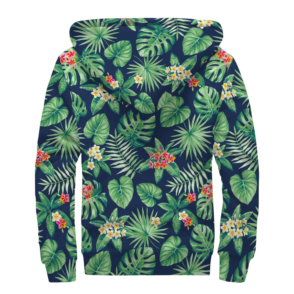 Tropical Vibe Sherpa Bliss Hoodie for Free Spirits - 2