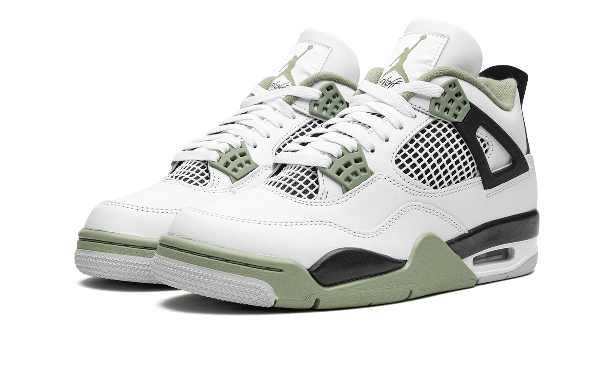 Air Jordan 4 Retro WMNS "Seafoam Oil Green"