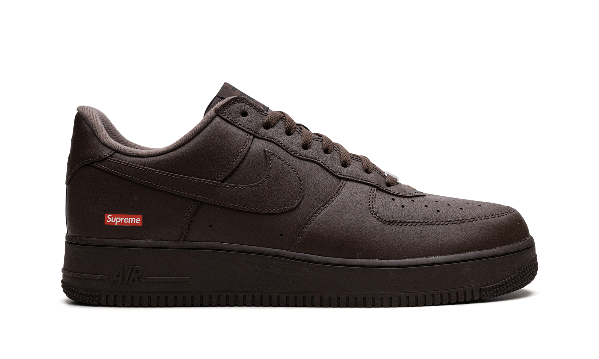 Air Force 1 "Supreme - Mini Box Logo Brown"