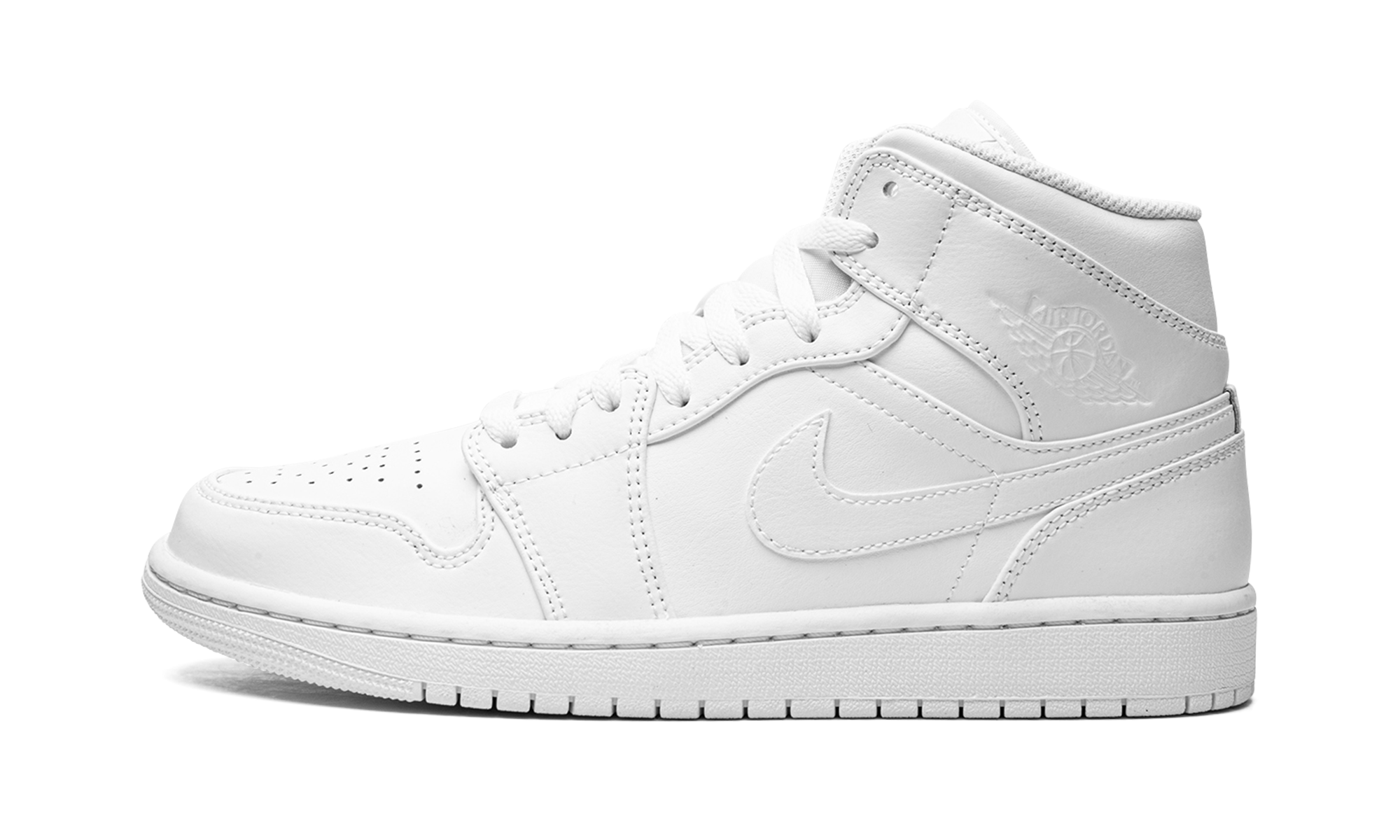 Air Jordan 1 Mid "Triple White"