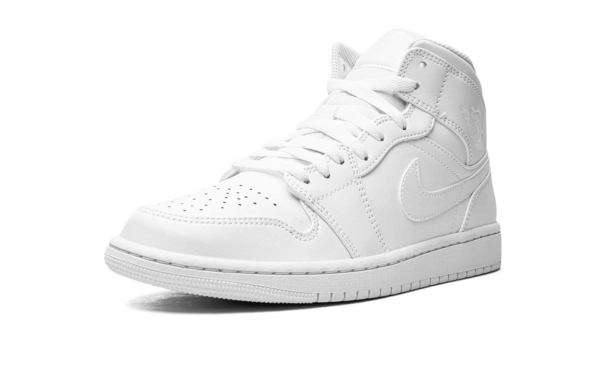 Air Jordan 1 Mid "Triple White"
