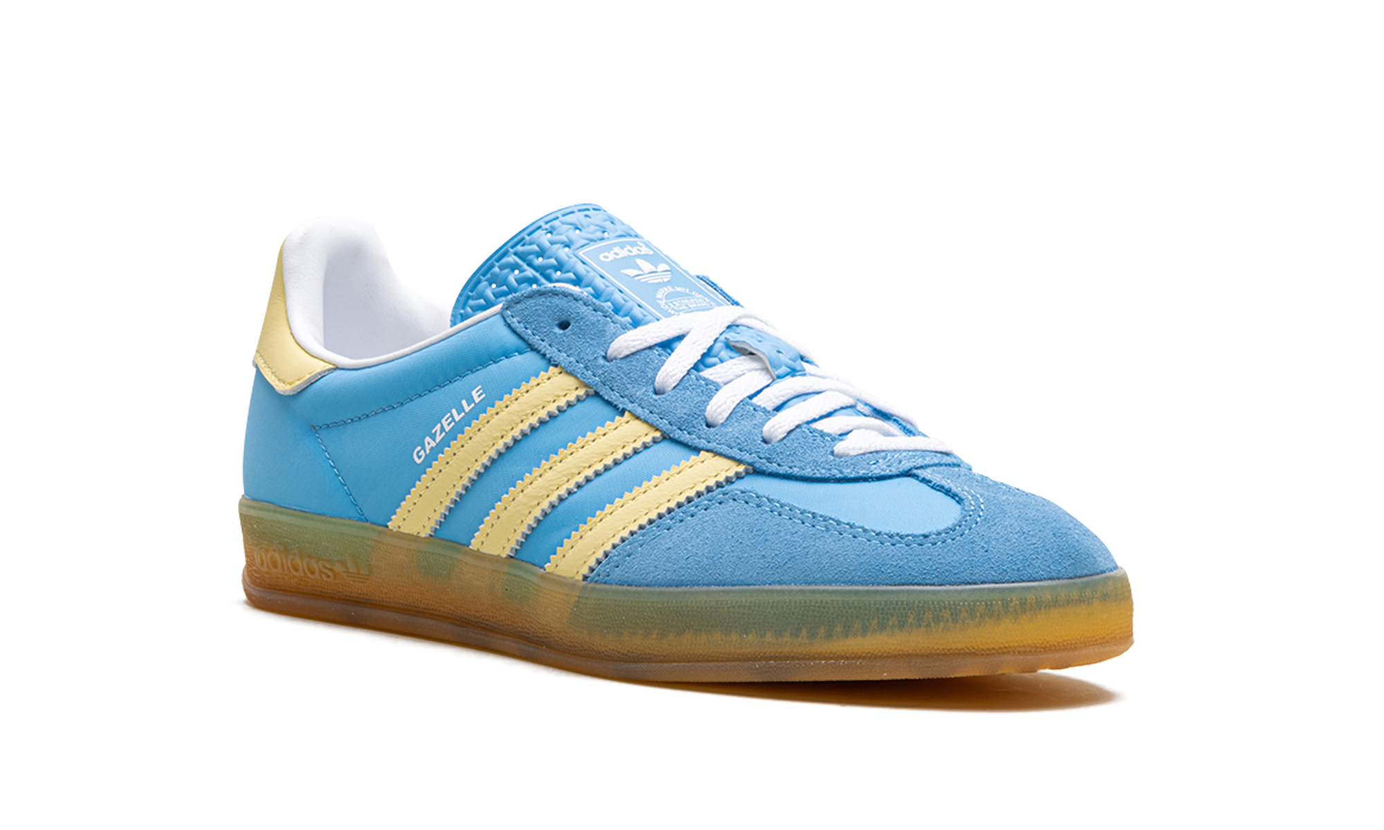 Gazelle Indoor WMNS "Semi Blue Burst Almost Yellow"