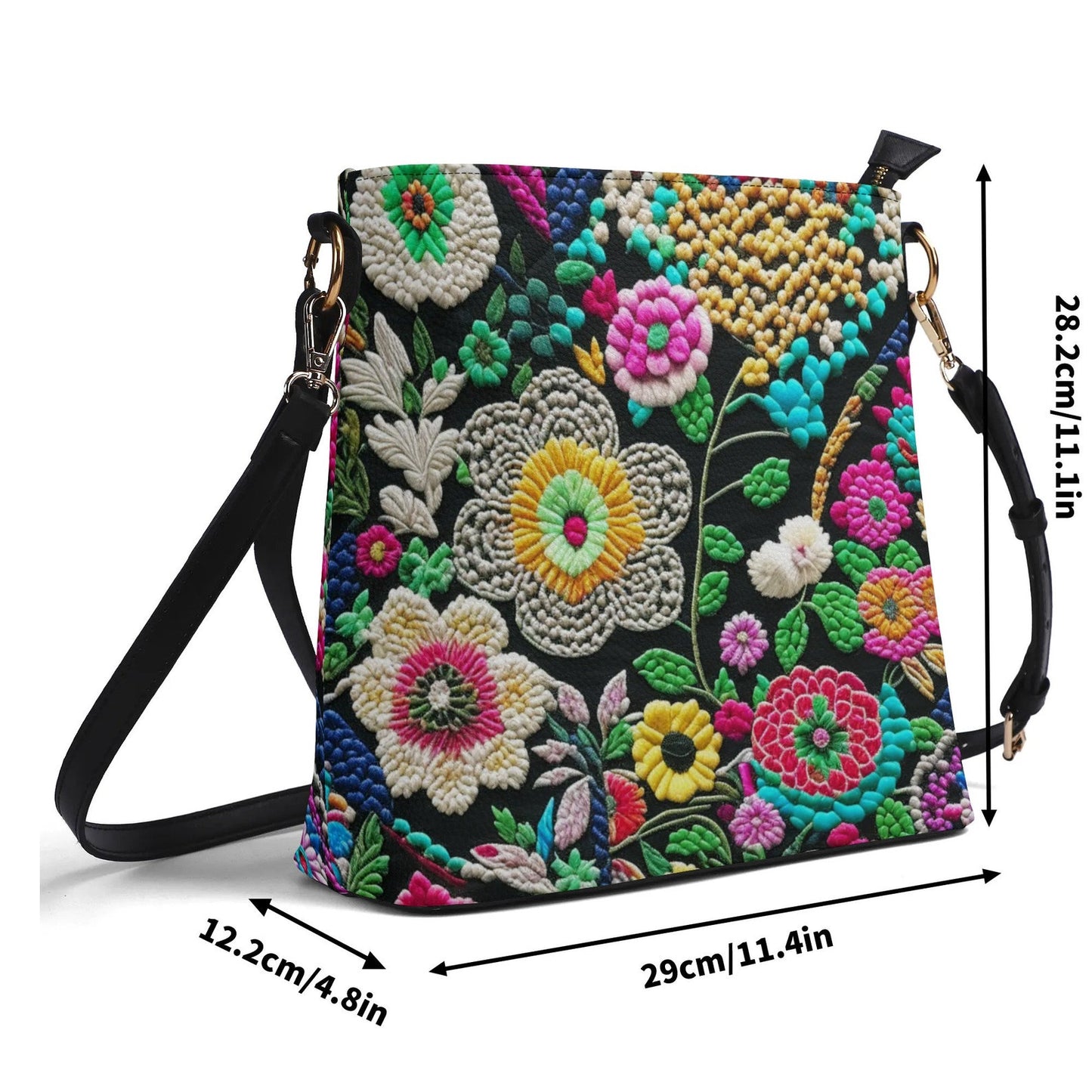 Groovy Satchel Bag for the Free-Spirited Hippie