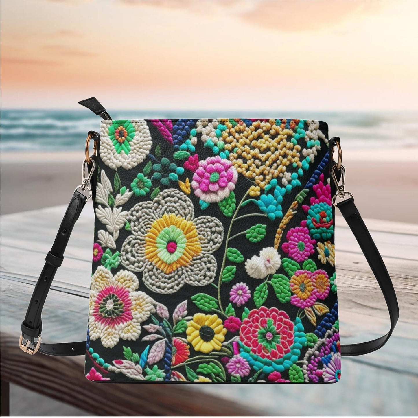 Groovy Satchel Bag for the Free-Spirited Hippie