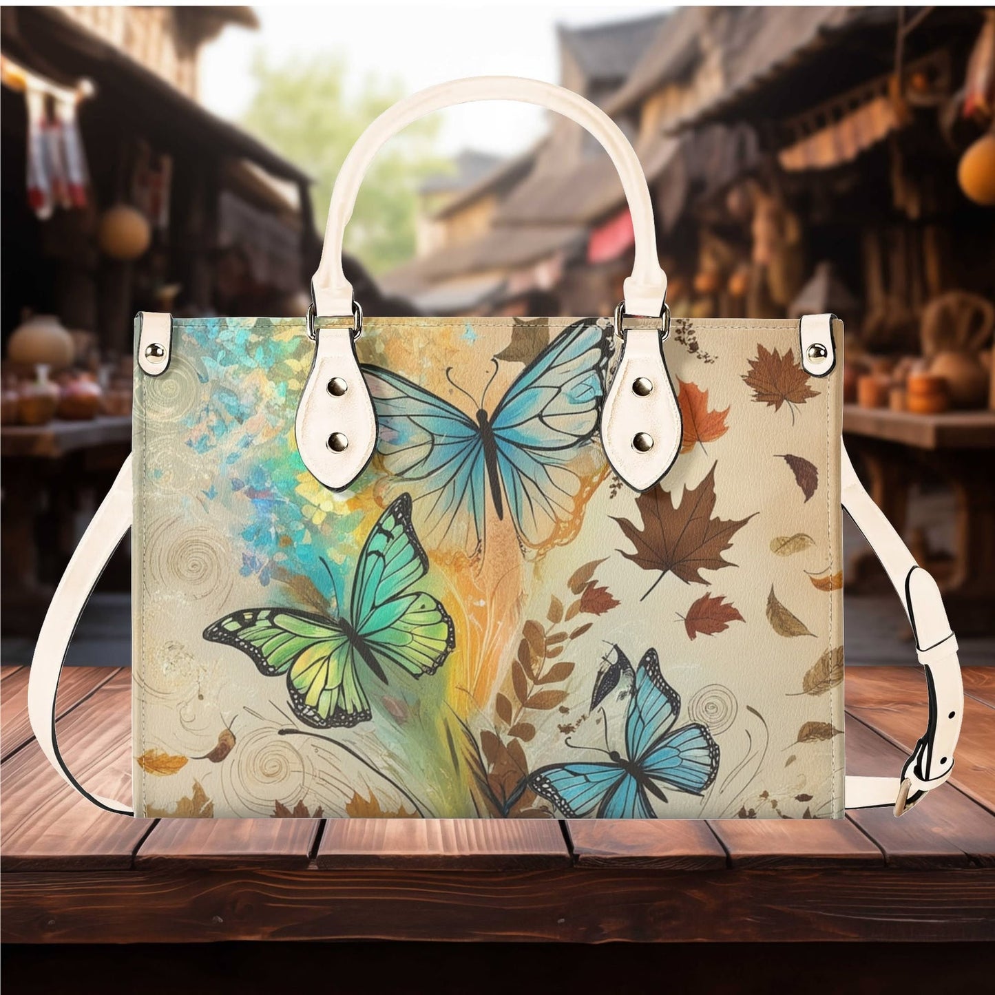 Groovy Vibes Satchel Bag: Embrace Your Inner Hippie Style