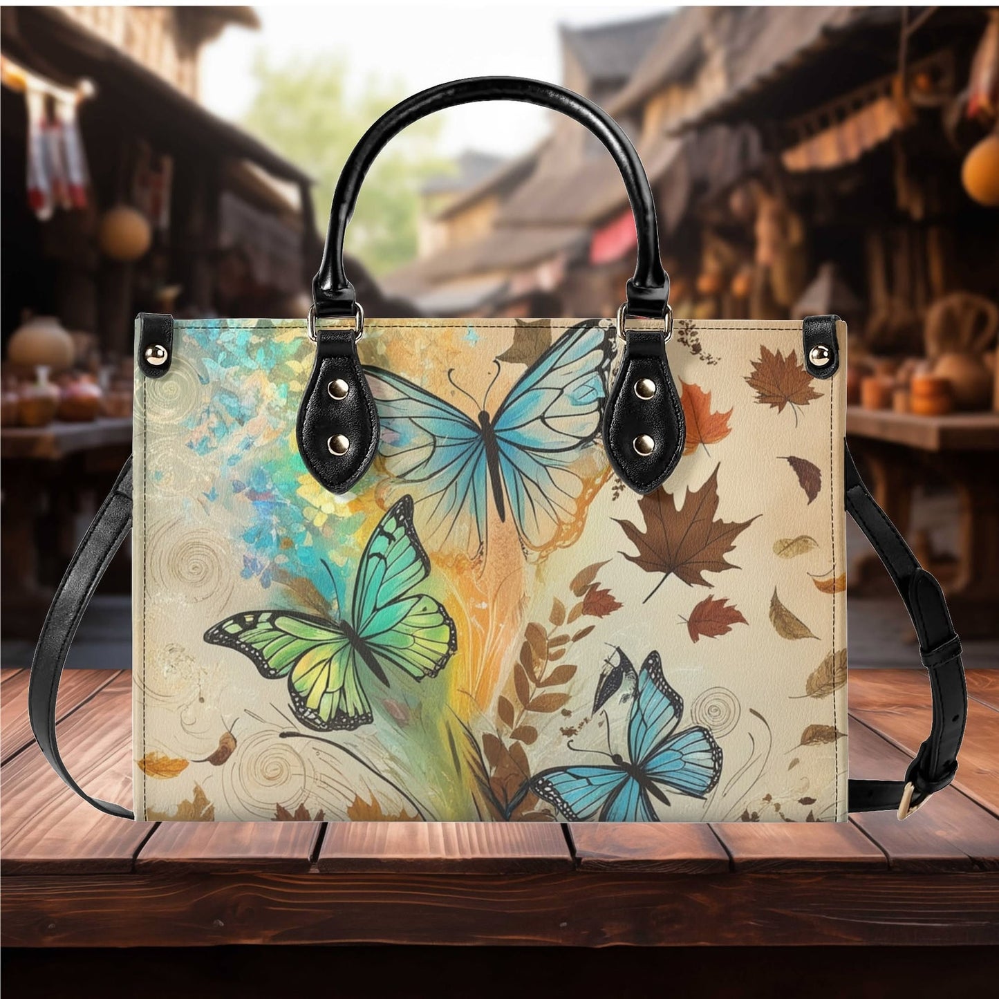 Groovy Vibes Satchel Bag: Embrace Your Inner Hippie Style