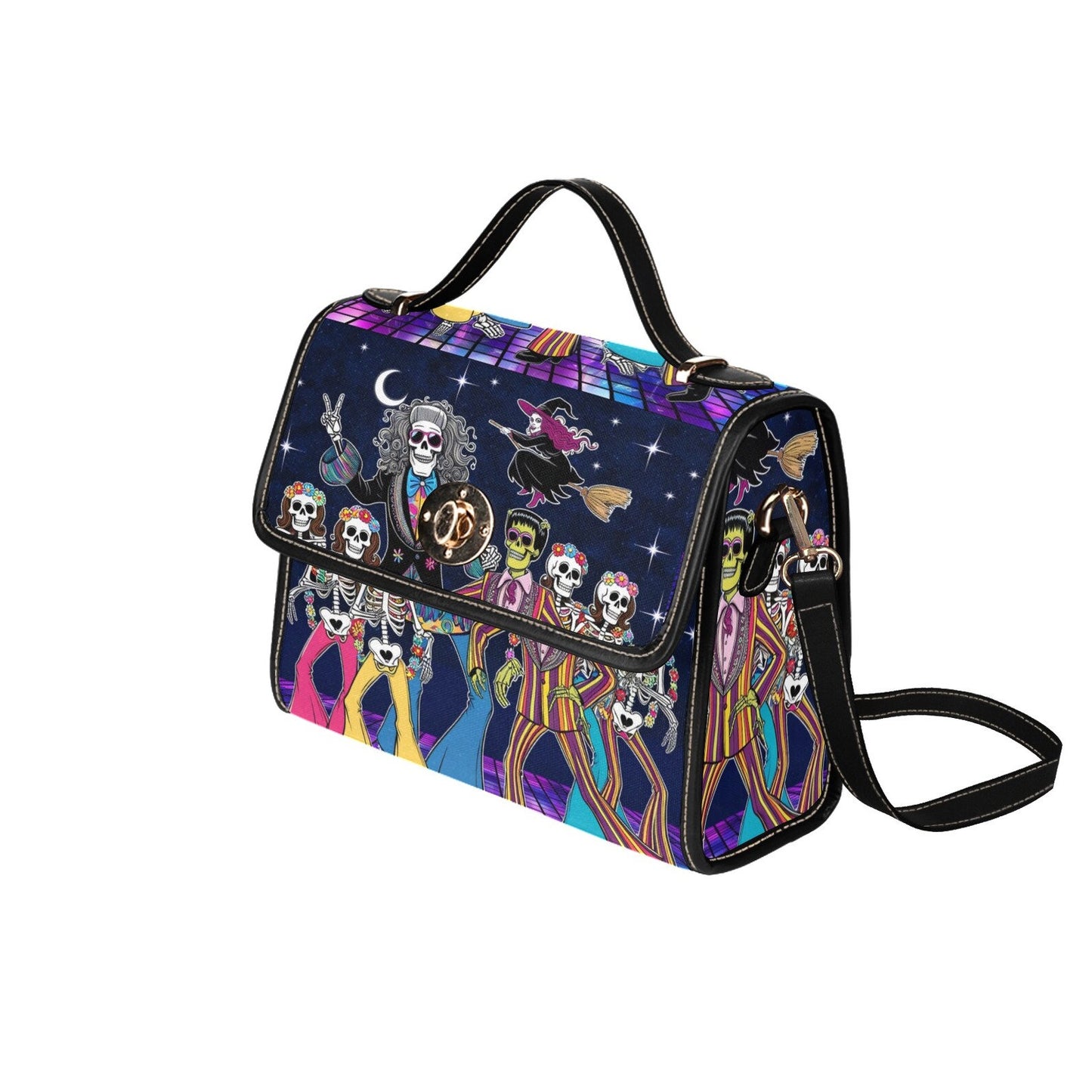 Hippie Flair: Get Your Groove On with the Hippies Satchel Bag