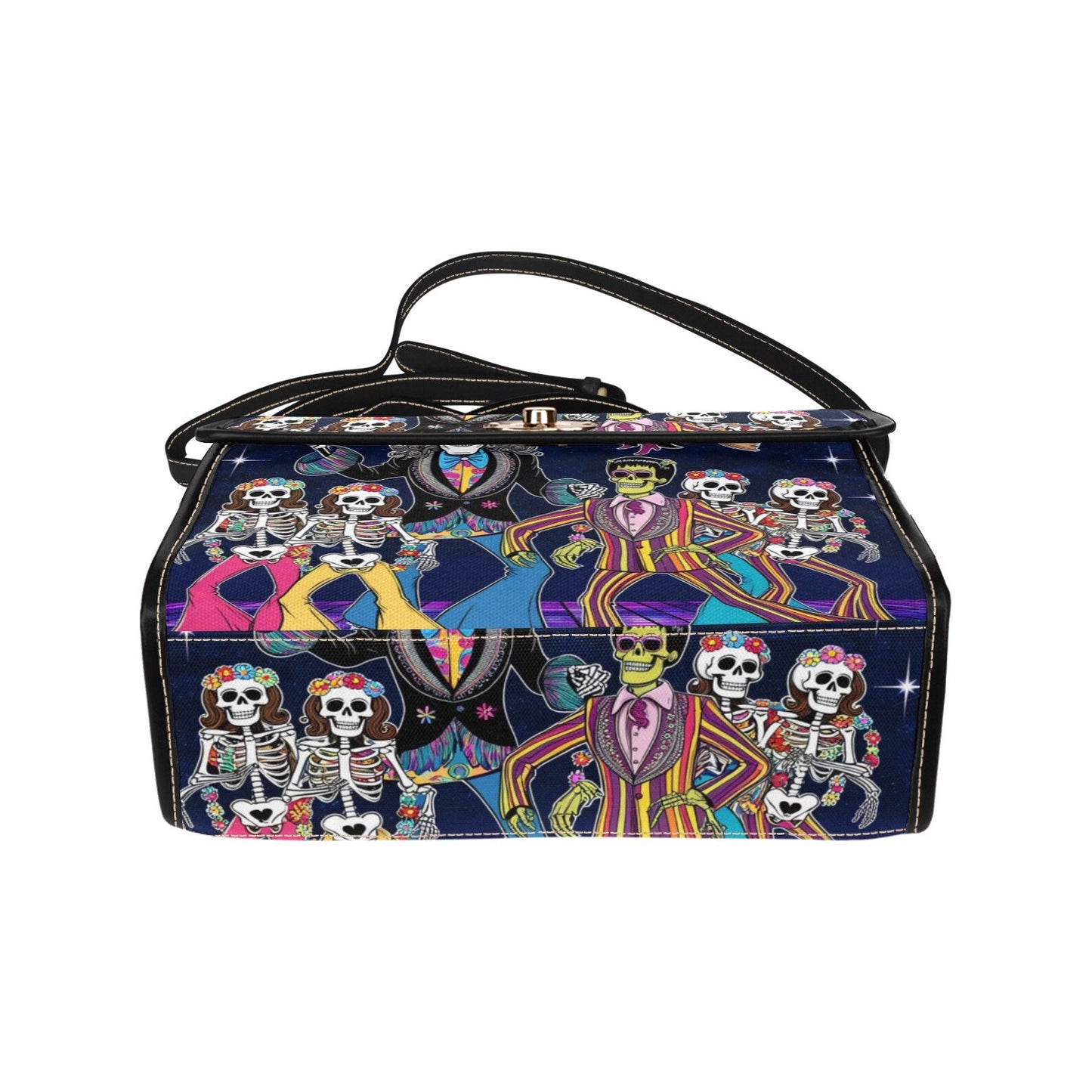 Hippie Flair: Get Your Groove On with the Hippies Satchel Bag