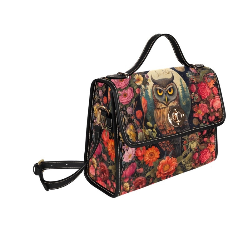 EmeraldBlossoms - Owl Witchy Bag.