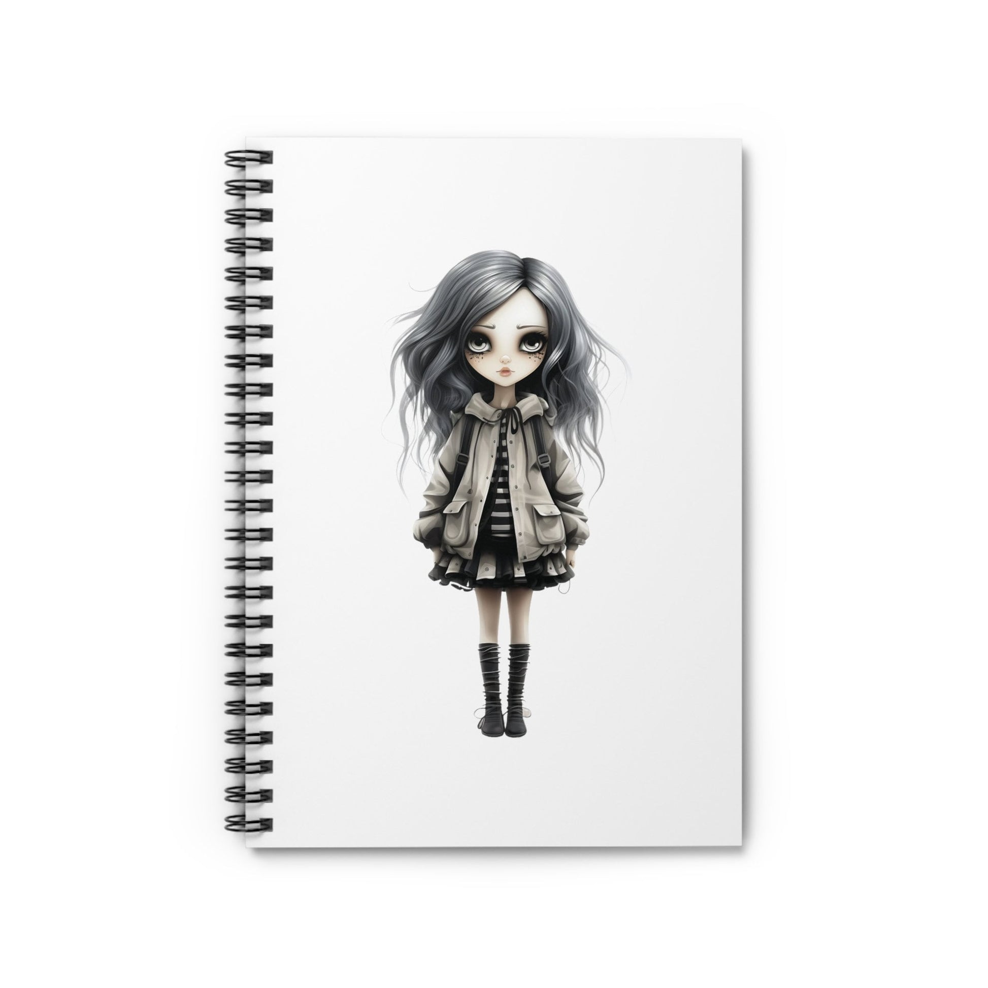 Gothic Teenager Notebook 118 Pages Item Most Popular Item Trending Gifts Supplies s Notebook Journal