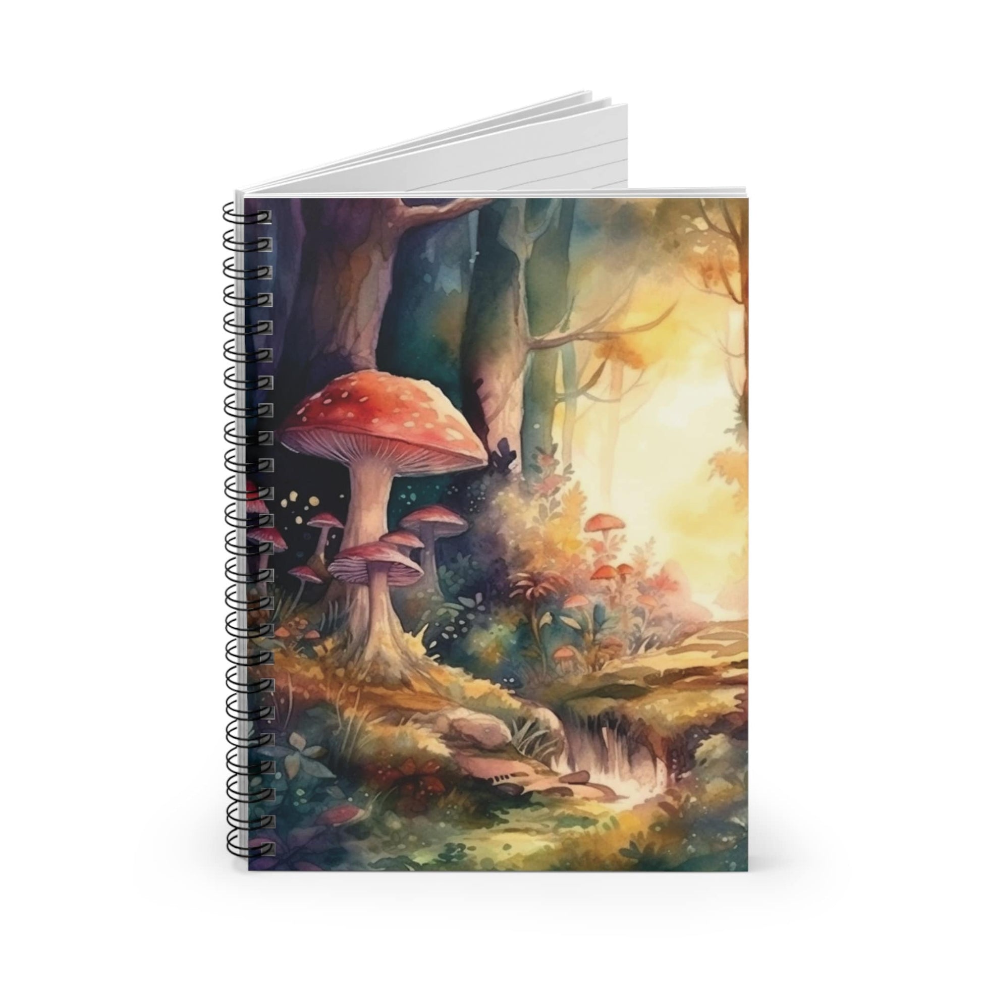 Elegant Mushroom Journal: Trending 6x8 Notebook with Ruled Lines - Perfect Gift for Her! Stylish Design - on #MushroomTrend