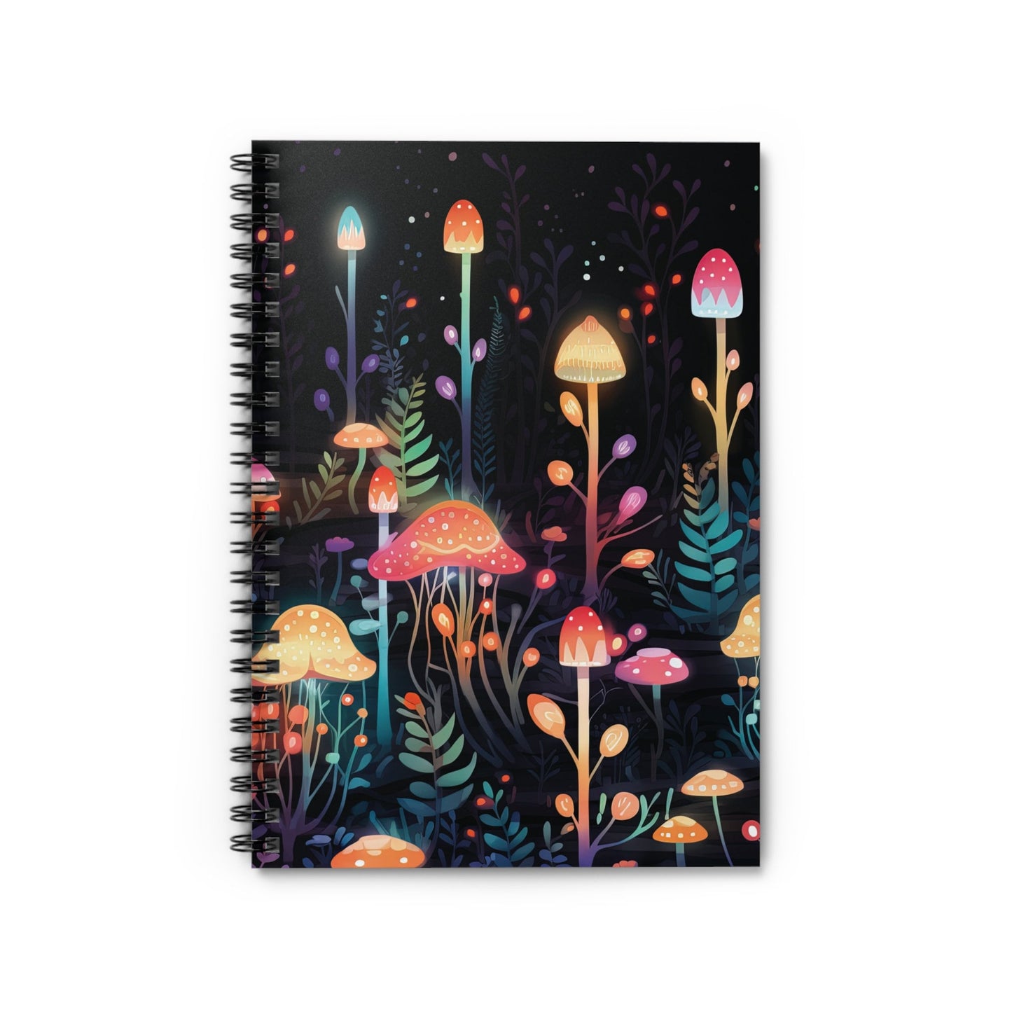 Elegant Mushroom Journal: Trending 6x8 Notebook with Ruled Lines - Perfect Gift for Her! Stylish Design - on #MushroomTrend