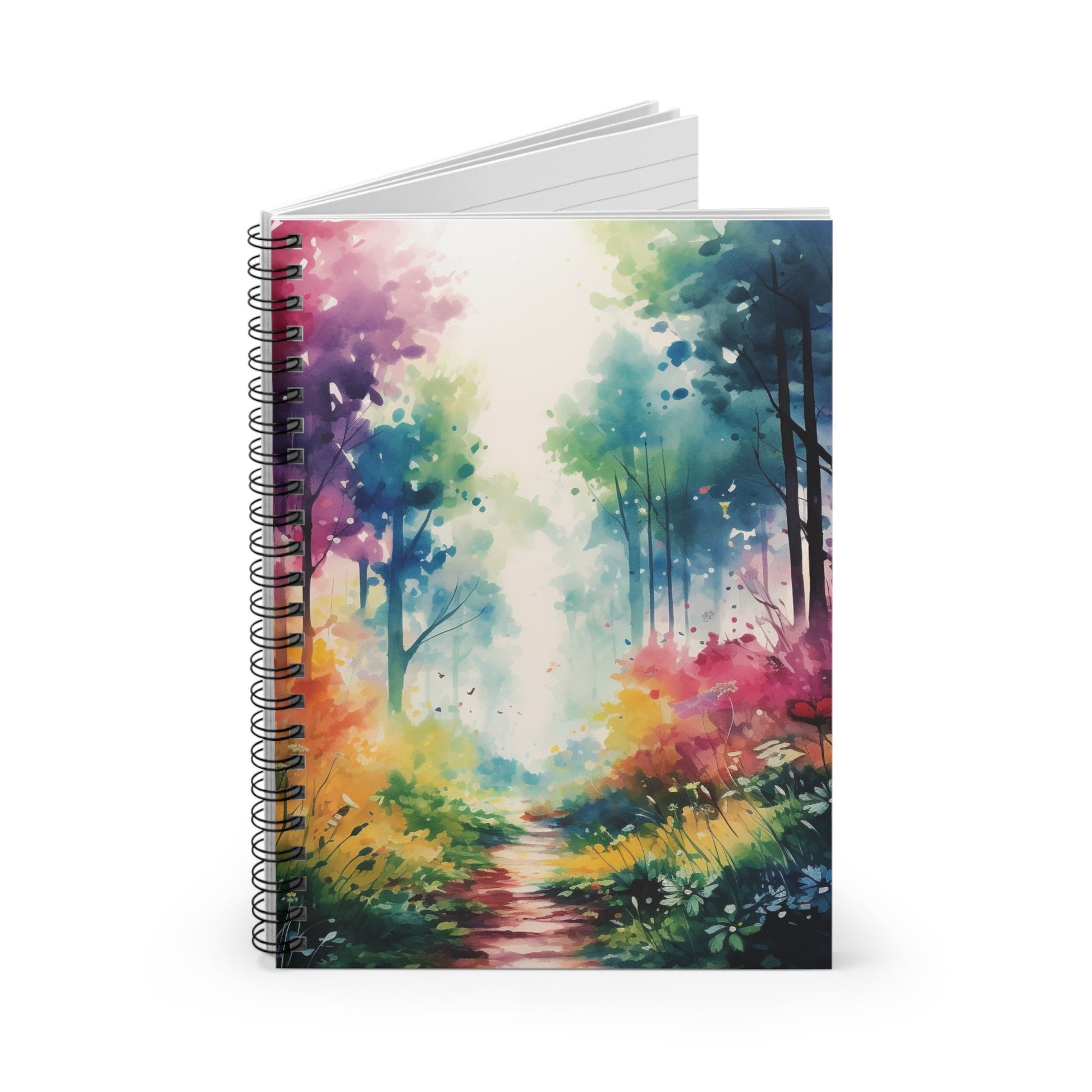 Vibrant Dream Forest Journal: Trending 6x8 Notebook with Ruled Lines - Perfect Gift for Her! Stylish Design - on Popular