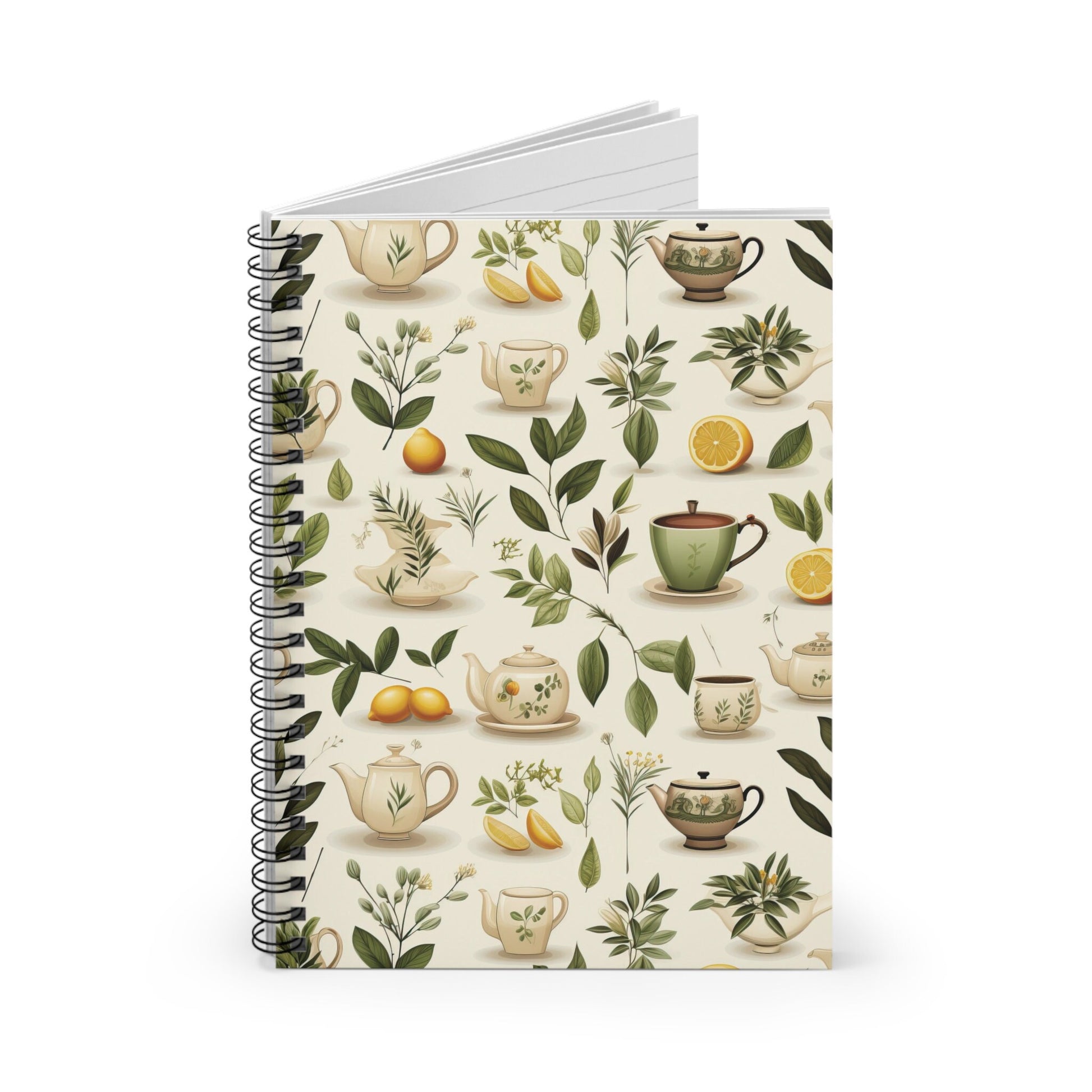 Stylish Tea Lover Journal: 6x8 Notebook with Ruled Lines - Perfect Gift! Trending a for Her! #TeaLovers #GiftIdeas