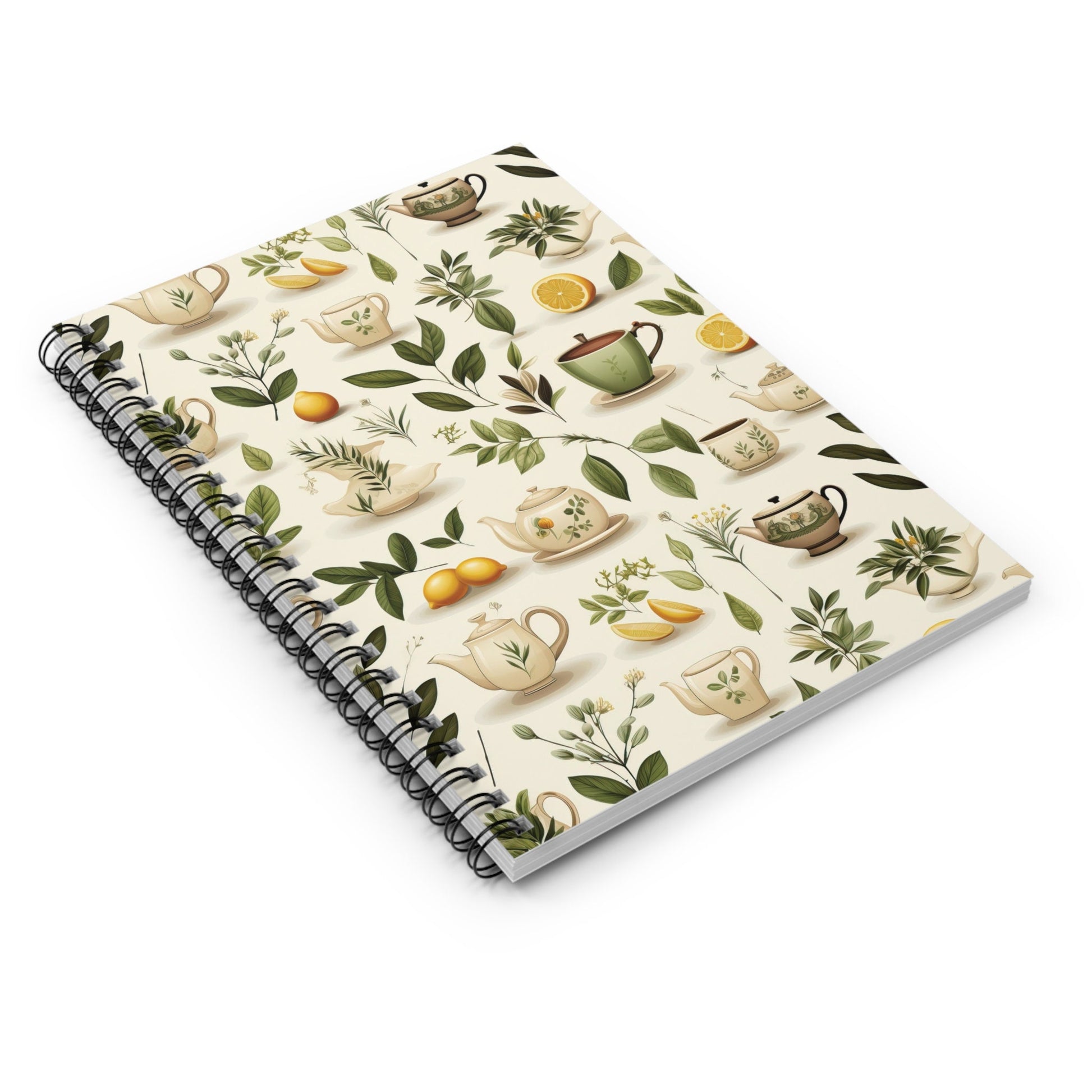 Stylish Tea Lover Journal: 6x8 Notebook with Ruled Lines - Perfect Gift! Trending a for Her! #TeaLovers #GiftIdeas