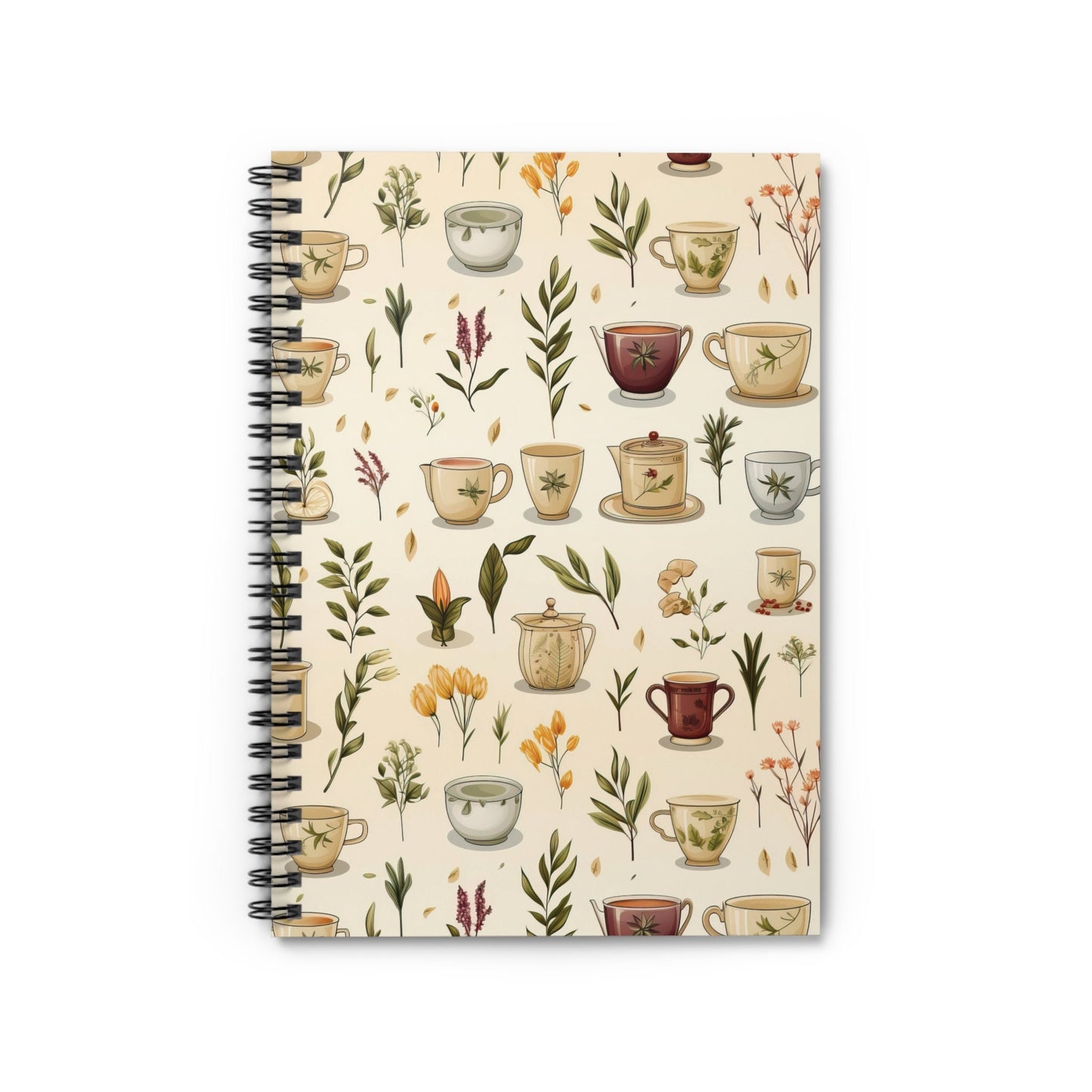 Stylish Tea Lover Journal: 6x8 Notebook with Ruled Lines - Perfect Gift! Trending a for Her! #TeaLovers #GiftIdeas