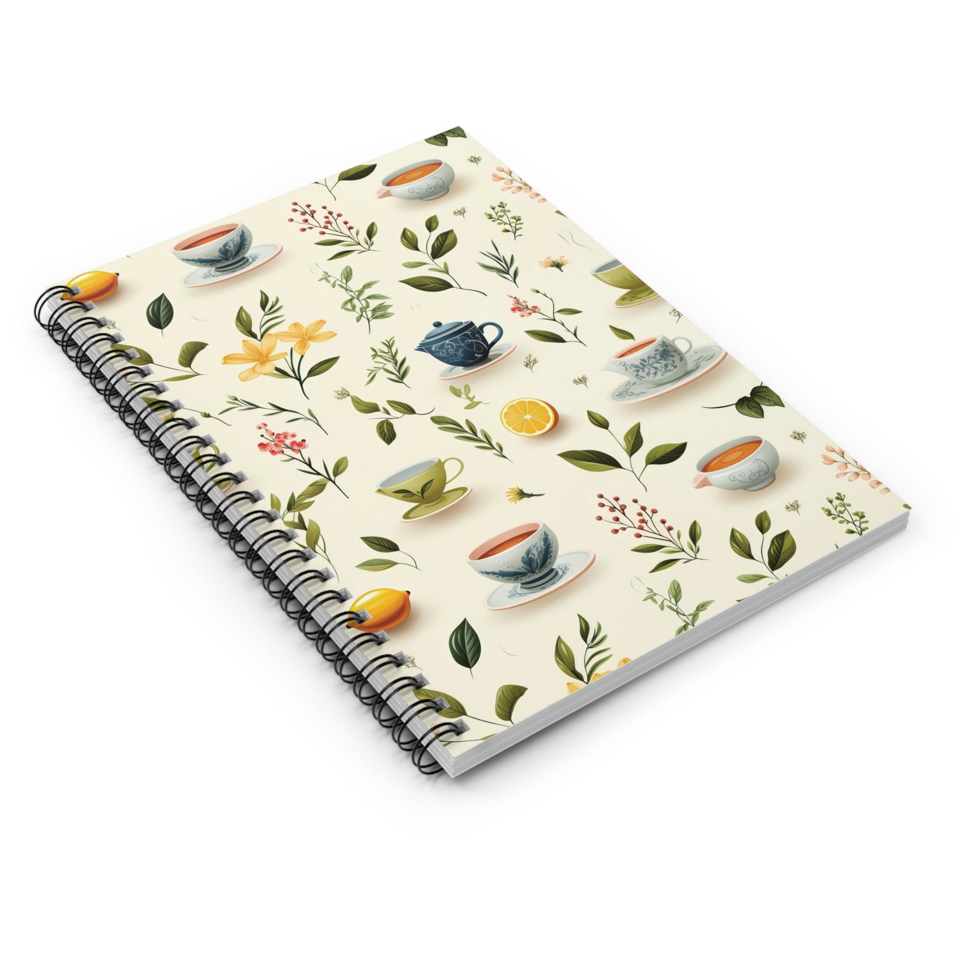 Stylish Tea Lover Journal: 6x8 Notebook with Ruled Lines - Perfect Gift! Trending a for Her! #TeaLovers #GiftIdeas