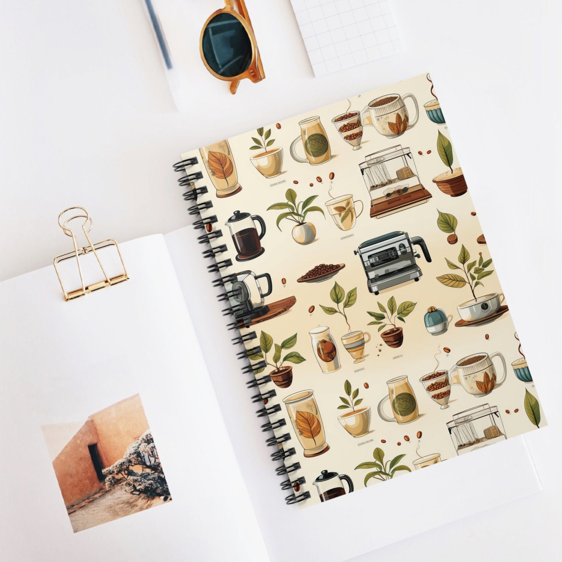 Coffee Lover Journal: 6x8 Notebook with Ruled Lines - Perfect Gift! Trending a for Her! #CoffeeLovers #GiftIdeas