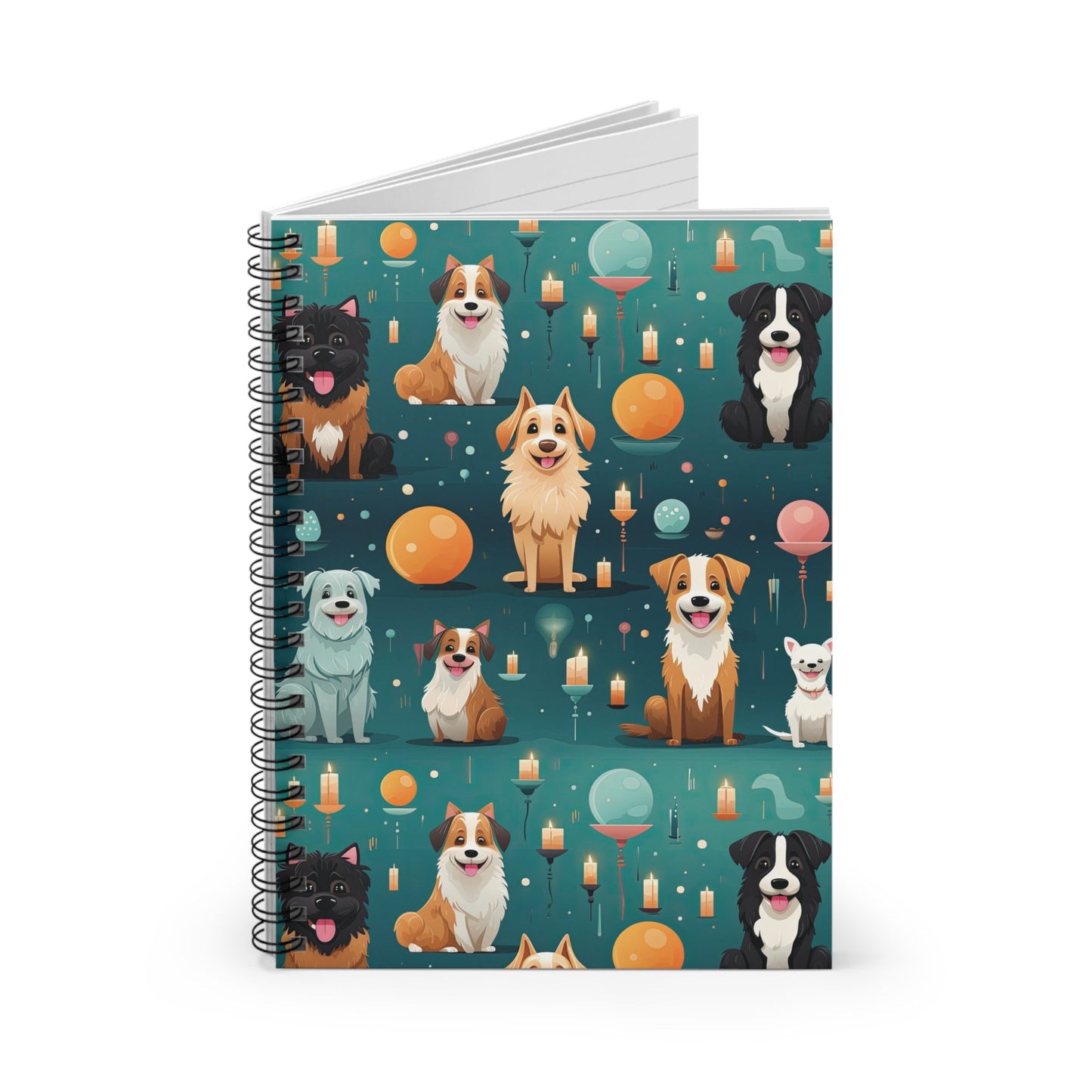 Dog Puppy Journal: 6x8 Notebook with Ruled Lines - Perfect Gift! Trending a for Her! #DogLovers #GiftIdeas #puppylovers