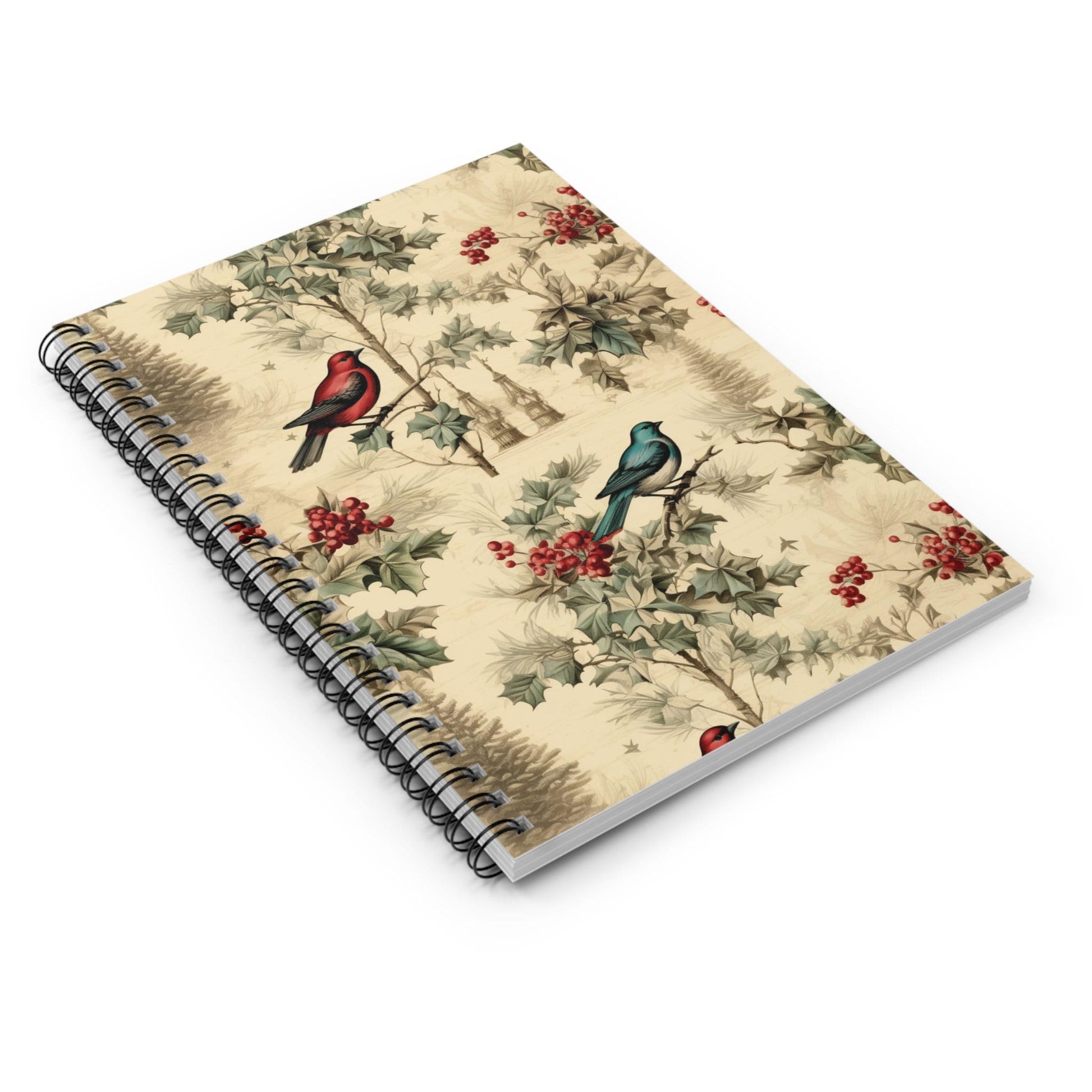 Vintage Christmas Journal: 6x8 Notebook with Ruled Lines - Perfect Gift! Trending a #Christmas #GiftIdeas Most Popular