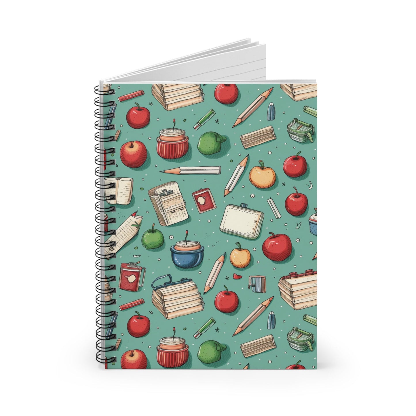 School Journal: 6x8 Notebook with Ruled Lines - Perfect Gift! Trending a for Her! #teachers #GiftIdeas #backtoschool