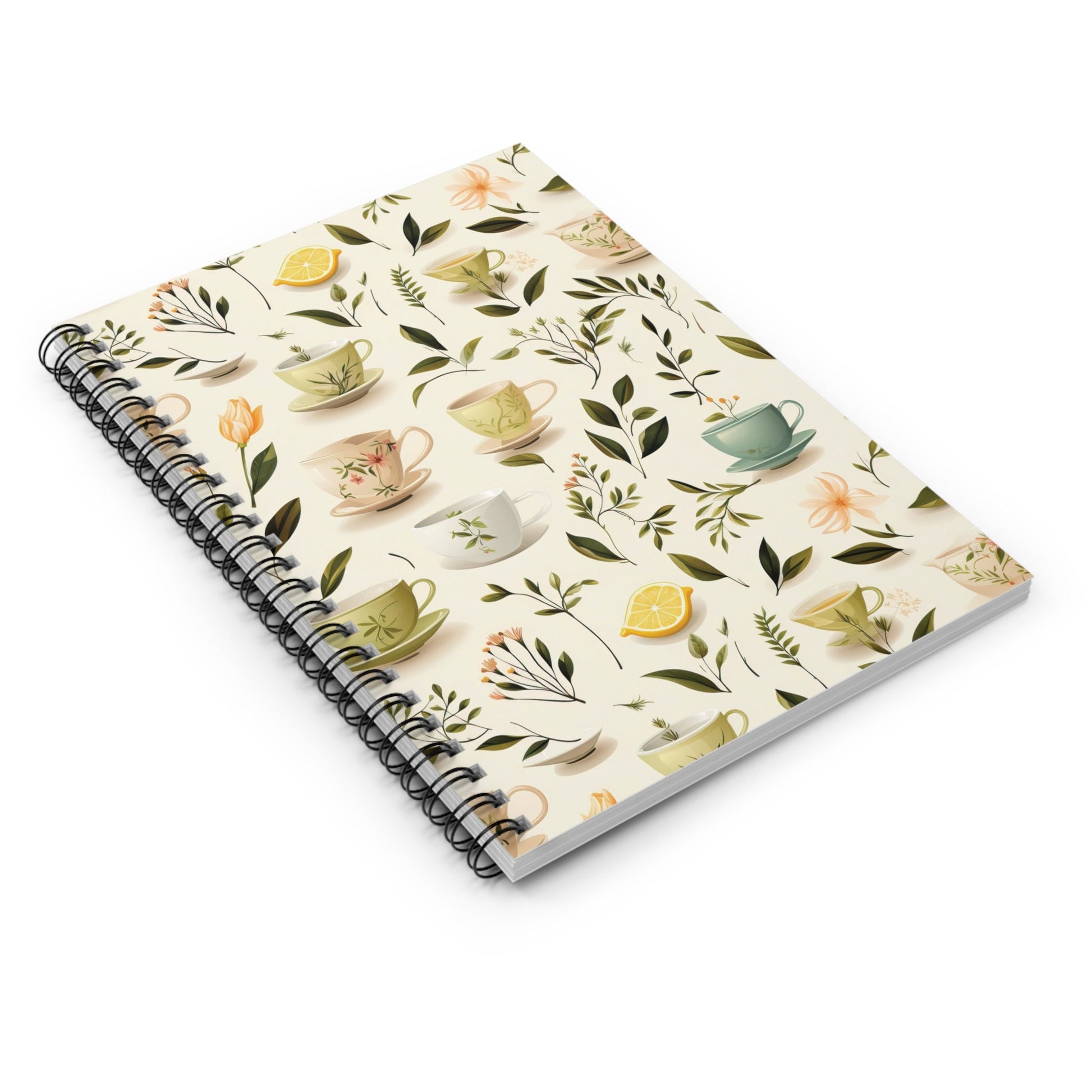 Stylish Tea Lover Journal: 6x8 Notebook with Ruled Lines - Perfect Gift! Trending a for Her! #TeaLovers #GiftIdeas