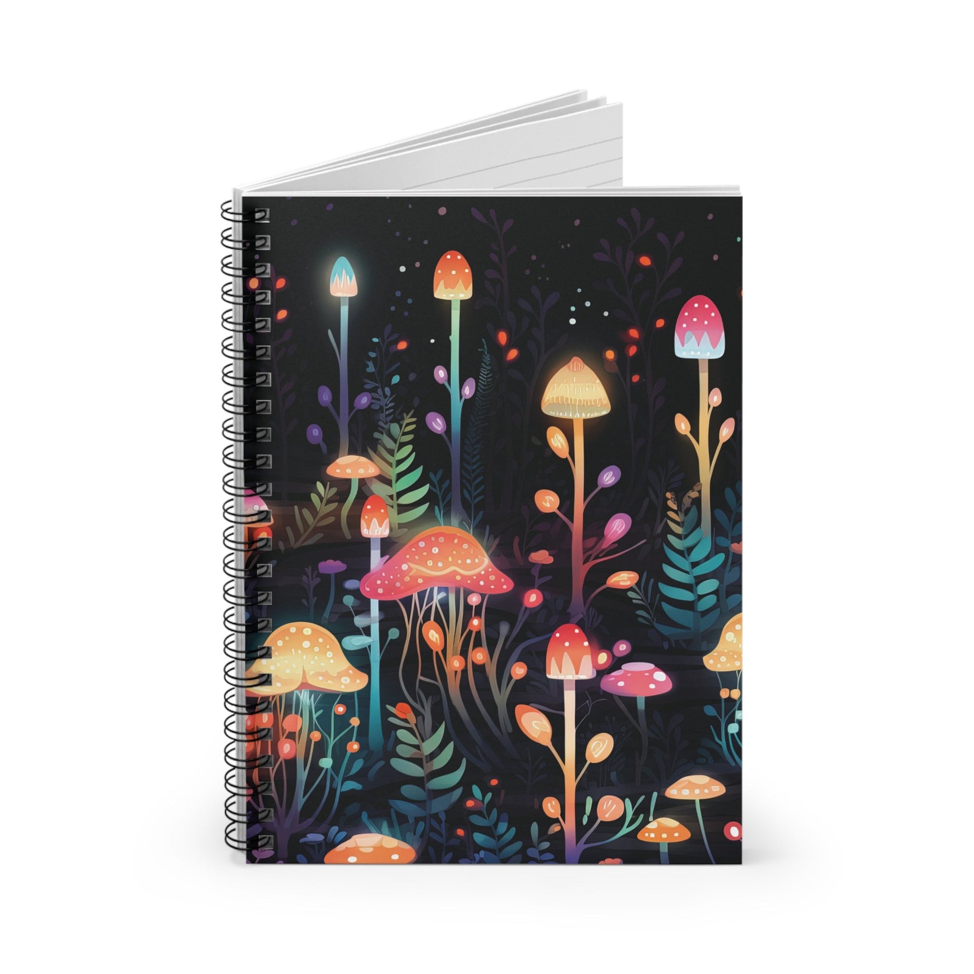 Elegant Mushroom Journal: Trending 6x8 Notebook with Ruled Lines - Perfect Gift for Her! Stylish Design - on #MushroomTrend