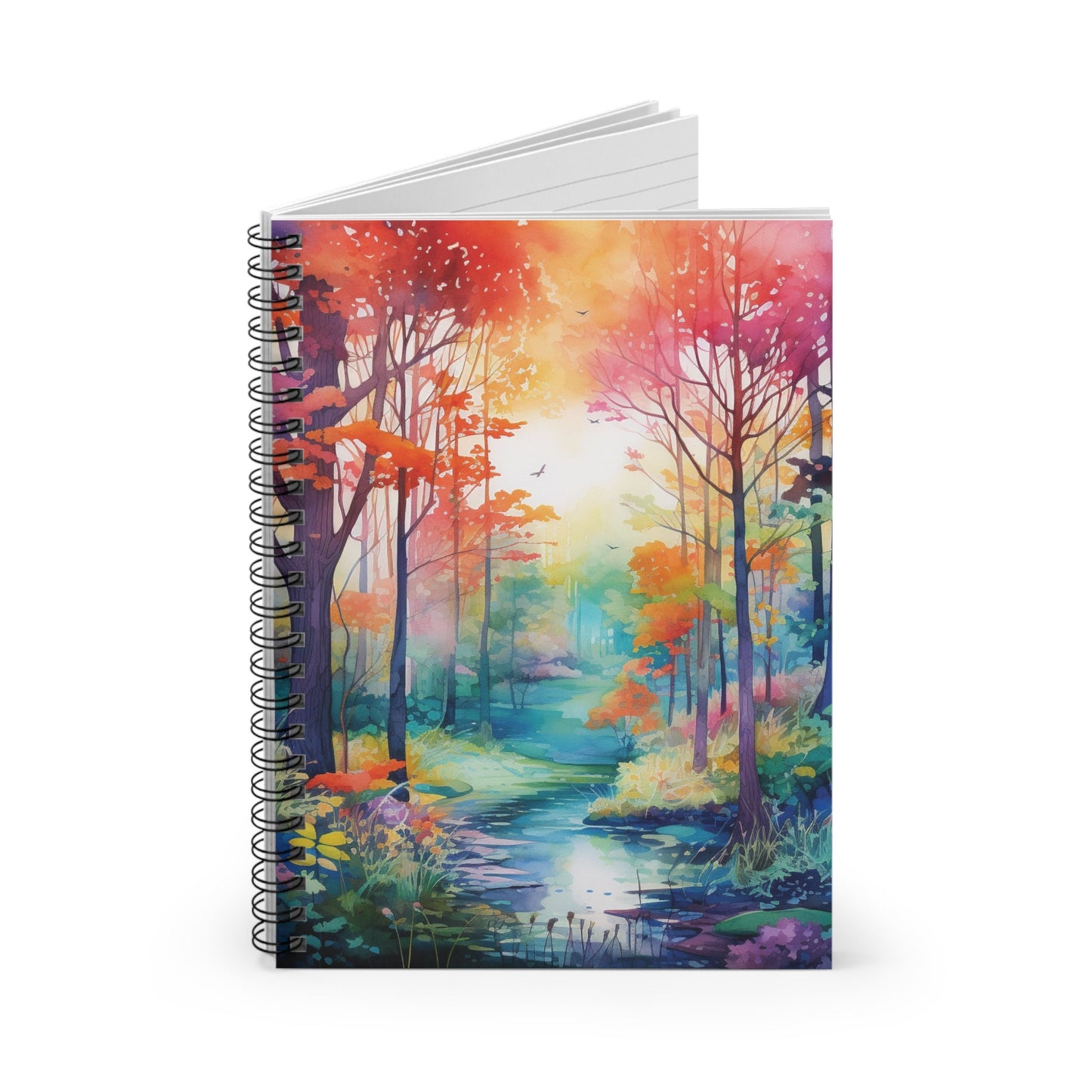 Vibrant Dream Forest Journal: Trending 6x8 Notebook with Ruled Lines - Perfect Gift for Her! Stylish Design - on Popular