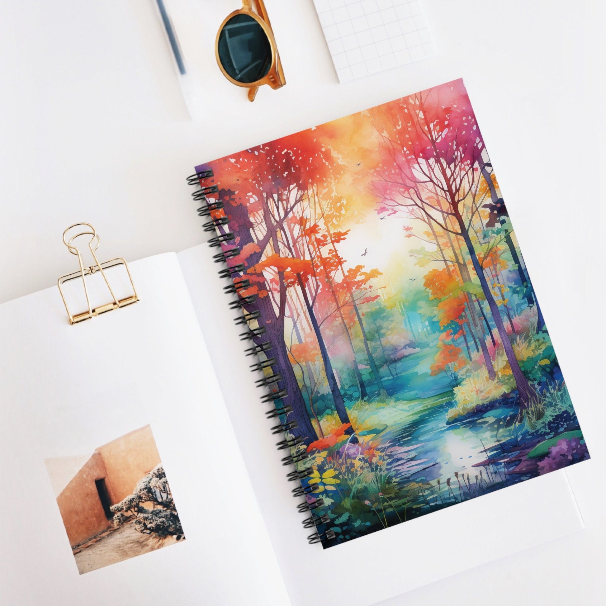 Vibrant Dream Forest Journal: Trending 6x8 Notebook with Ruled Lines - Perfect Gift for Her! Stylish Design - on Popular