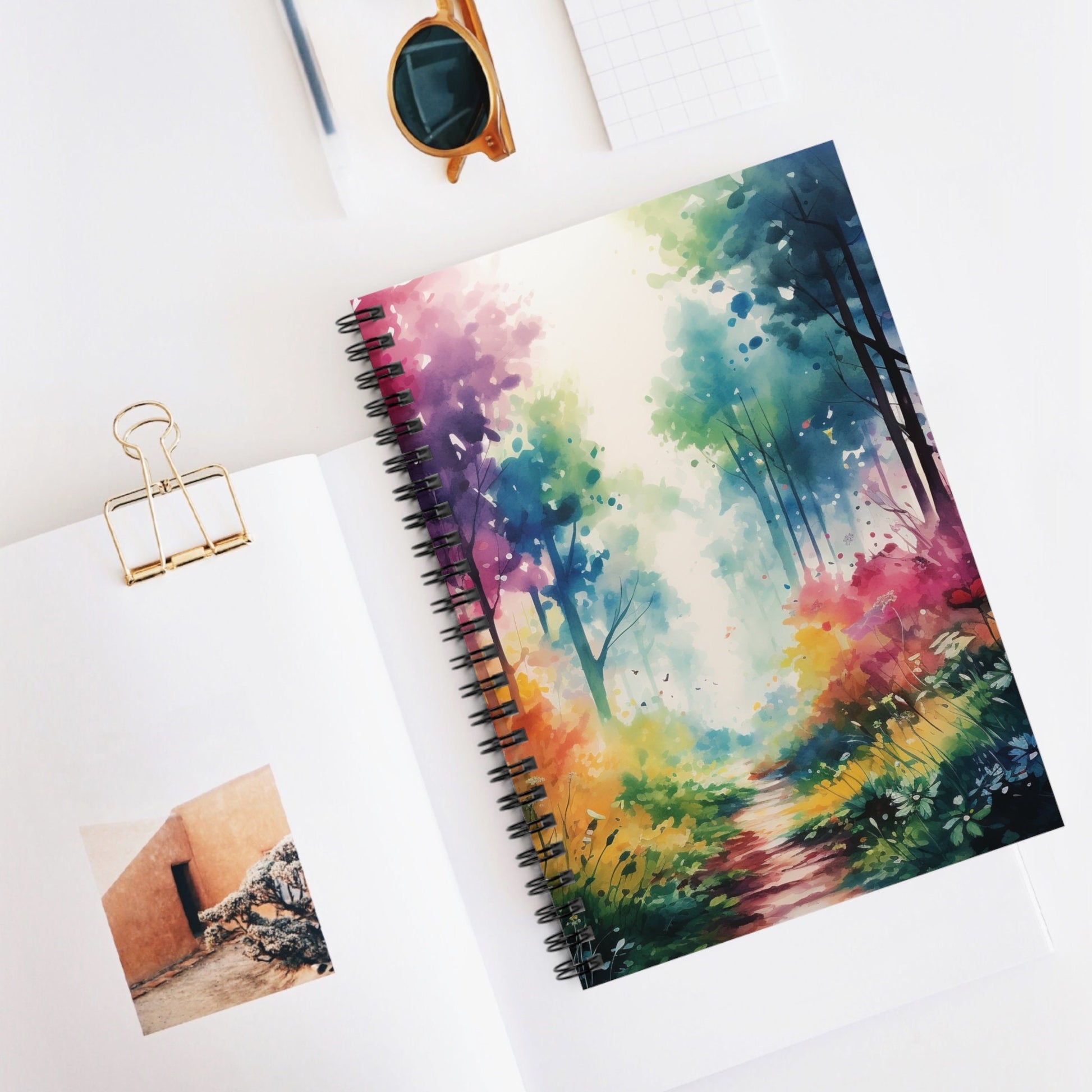 Vibrant Dream Forest Journal: Trending 6x8 Notebook with Ruled Lines - Perfect Gift for Her! Stylish Design - on Popular