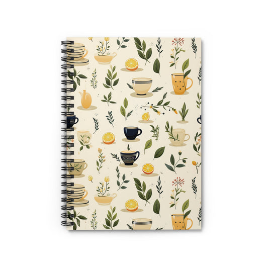 Stylish Tea Lover Journal: 6x8 Notebook with Ruled Lines - Perfect Gift! Trending a for Her! #TeaLovers #GiftIdeas