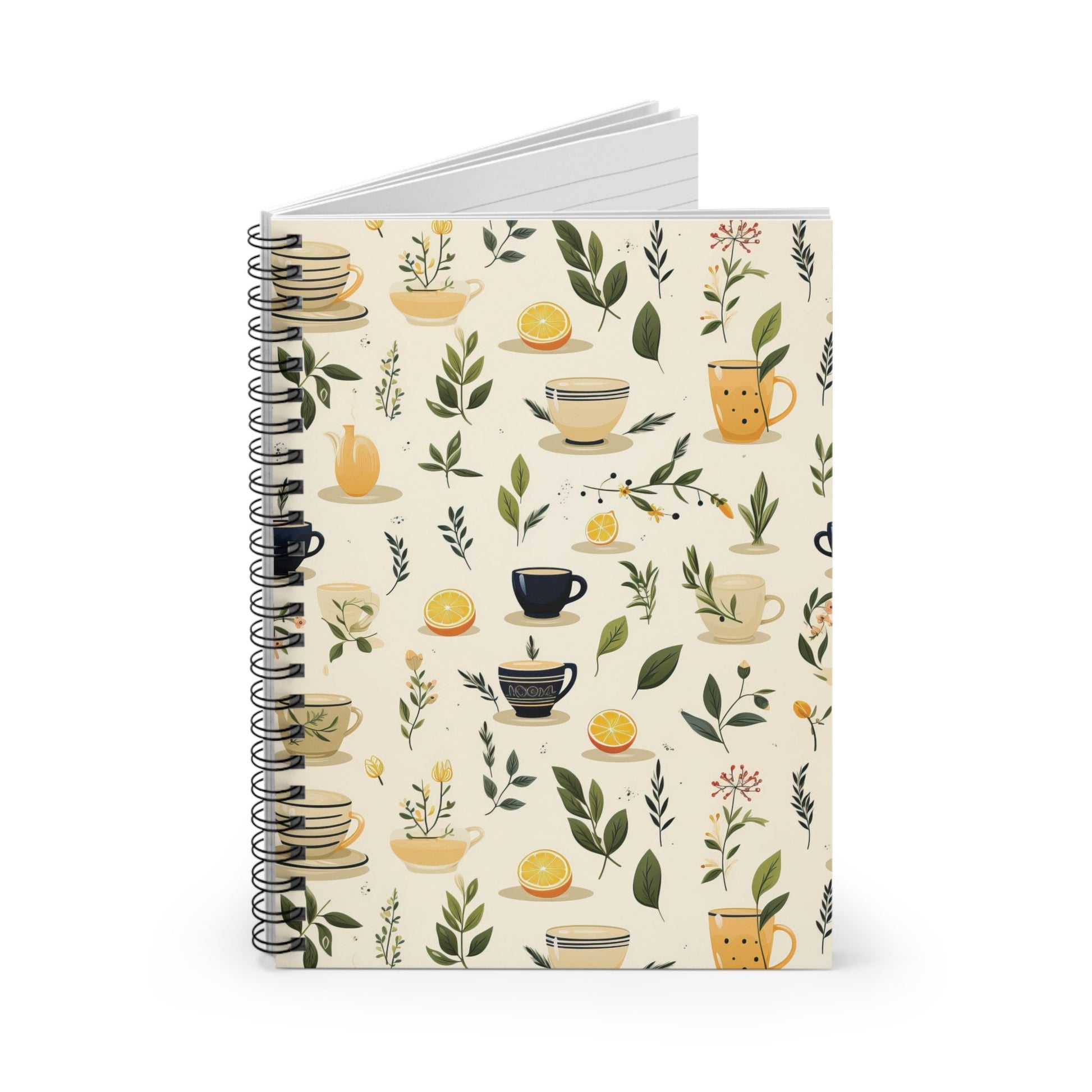 Stylish Tea Lover Journal: 6x8 Notebook with Ruled Lines - Perfect Gift! Trending a for Her! #TeaLovers #GiftIdeas