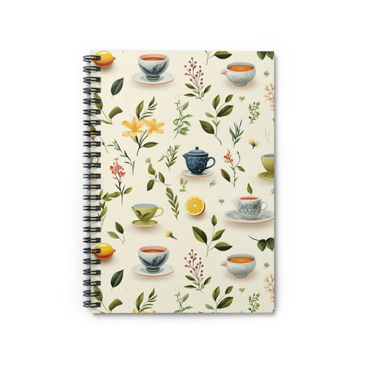 Stylish Tea Lover Journal: 6x8 Notebook with Ruled Lines - Perfect Gift! Trending a for Her! #TeaLovers #GiftIdeas