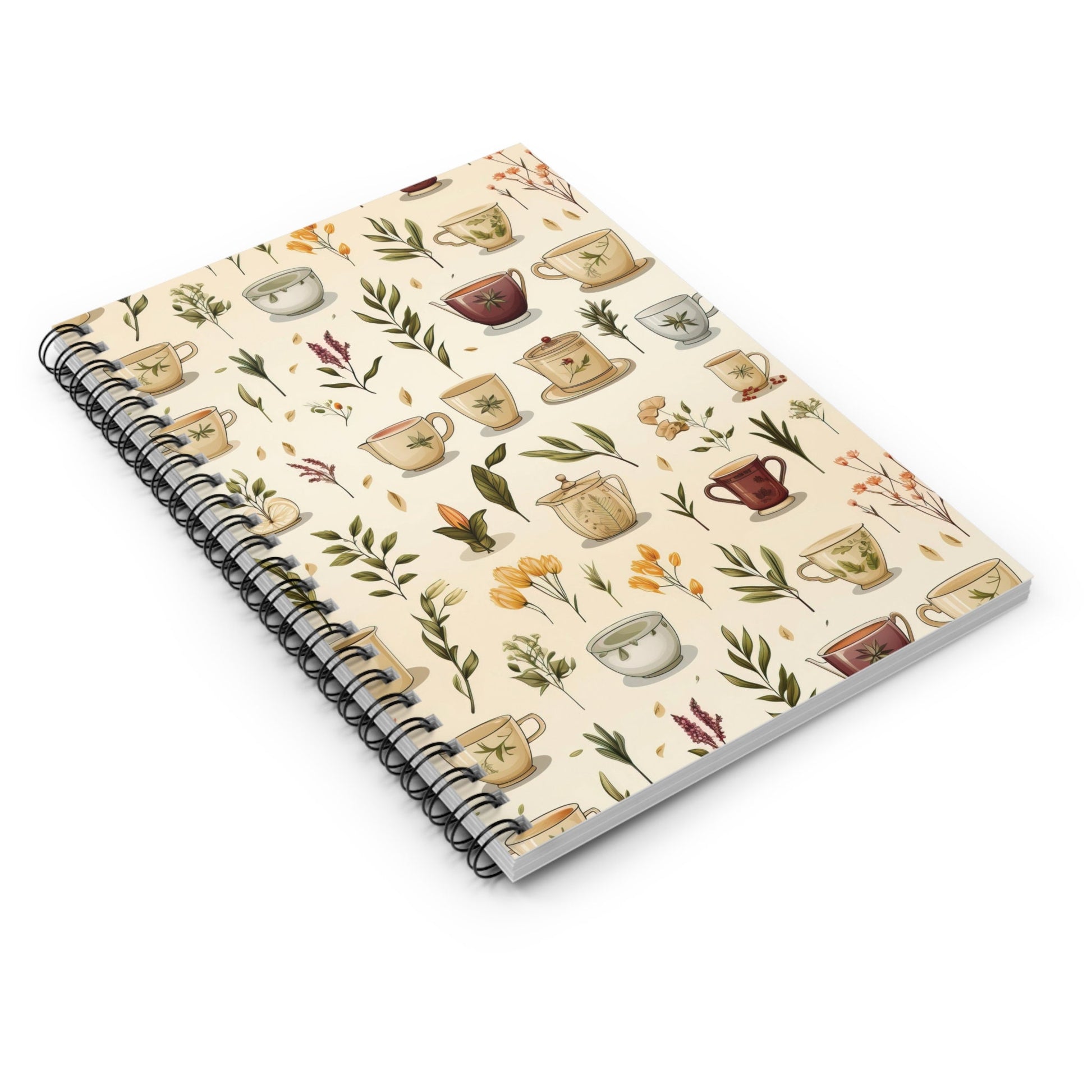 Stylish Tea Lover Journal: 6x8 Notebook with Ruled Lines - Perfect Gift! Trending a for Her! #TeaLovers #GiftIdeas