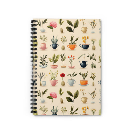 Stylish Tea Lover Journal: 6x8 Notebook with Ruled Lines - Perfect Gift! Trending a for Her! #TeaLovers #GiftIdeas