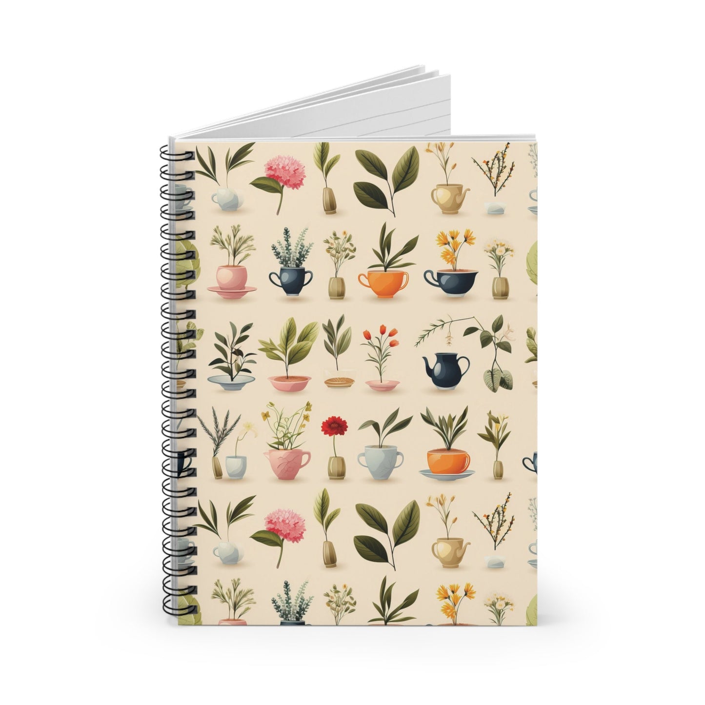 Stylish Tea Lover Journal: 6x8 Notebook with Ruled Lines - Perfect Gift! Trending a for Her! #TeaLovers #GiftIdeas