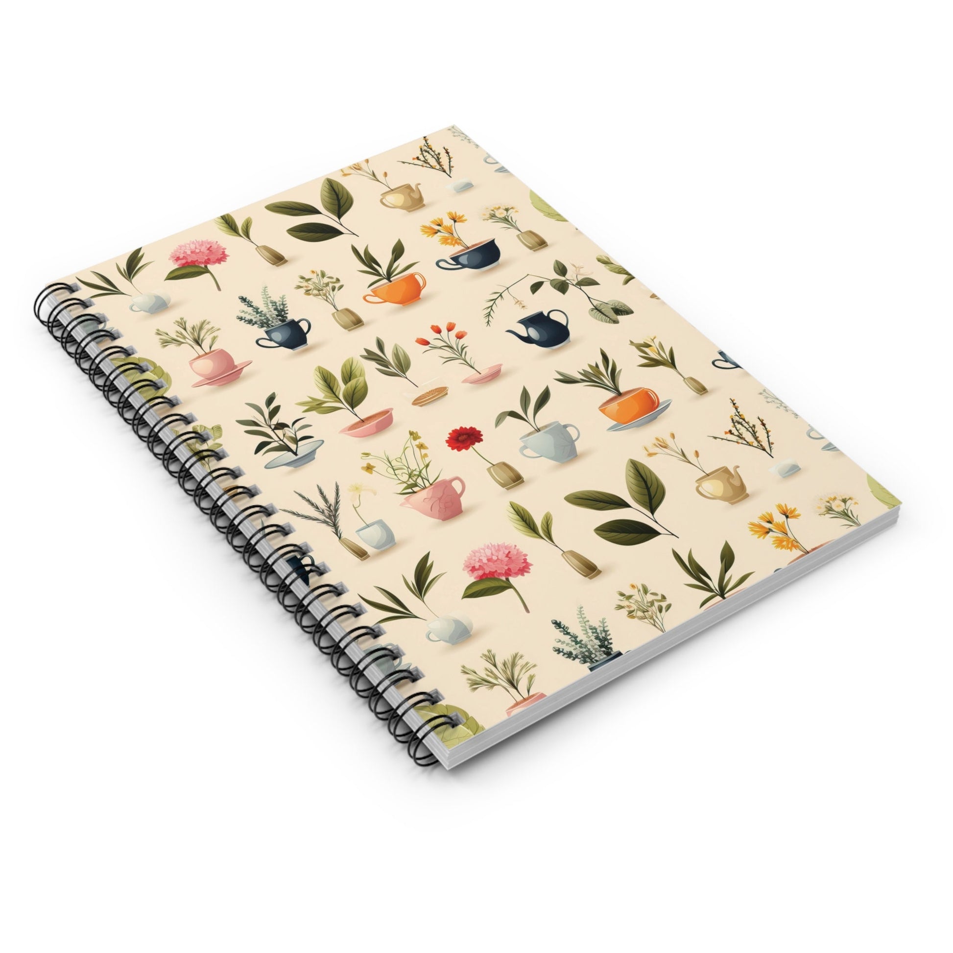 Stylish Tea Lover Journal: 6x8 Notebook with Ruled Lines - Perfect Gift! Trending a for Her! #TeaLovers #GiftIdeas