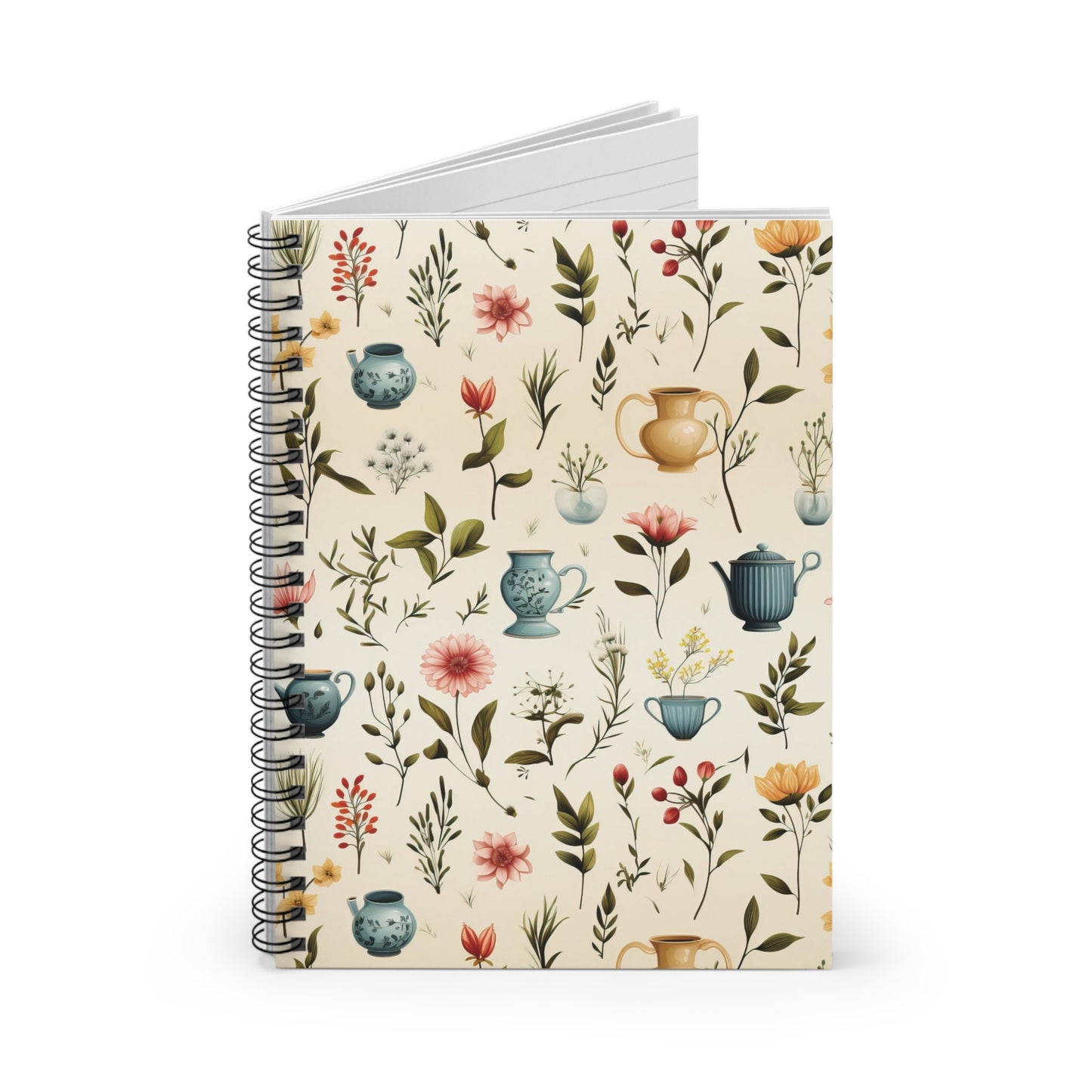 Stylish Tea Lover Journal: 6x8 Notebook with Ruled Lines - Perfect Gift! Trending a for Her! #TeaLovers #GiftIdeas