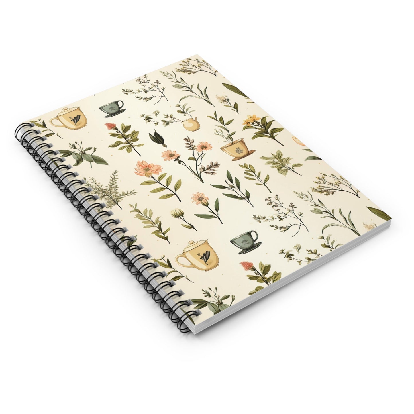 Stylish Tea Lover Journal: 6x8 Notebook with Ruled Lines - Perfect Gift! Trending a for Her! #TeaLovers #GiftIdeas