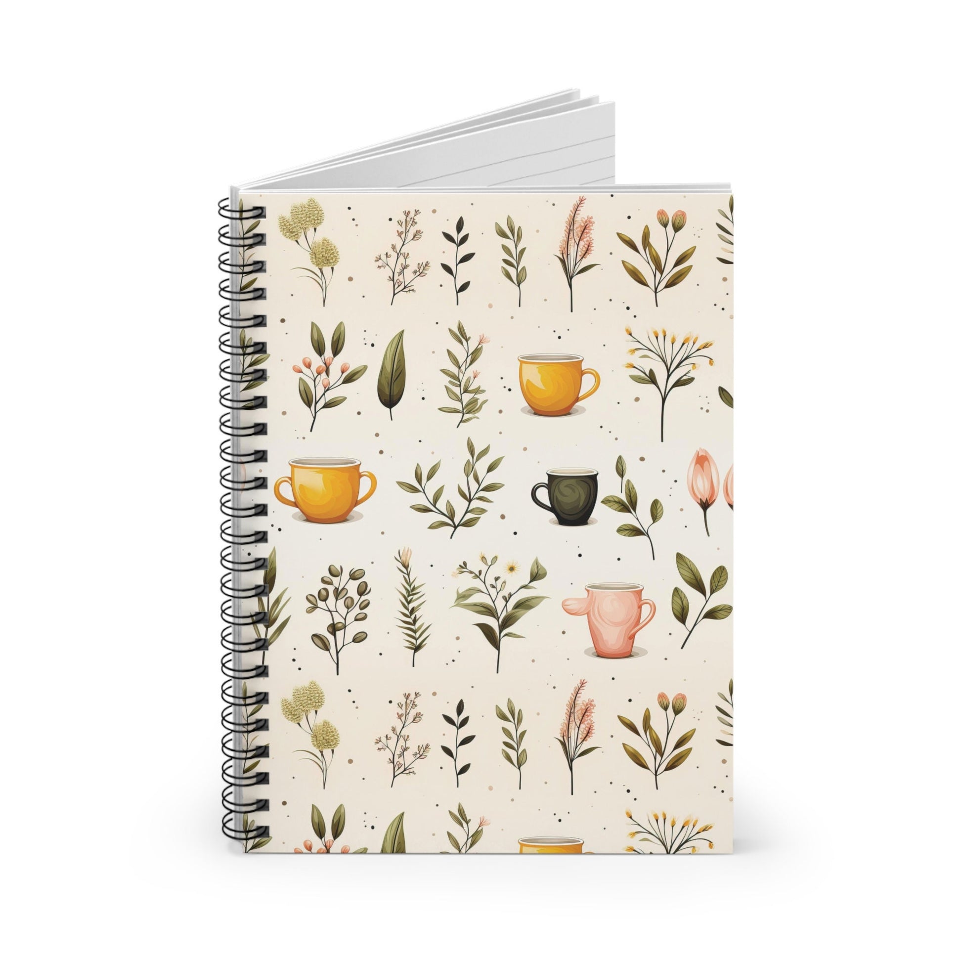 Stylish Tea Lover Journal: 6x8 Notebook with Ruled Lines - Perfect Gift! Trending a for Her! #TeaLovers #GiftIdeas