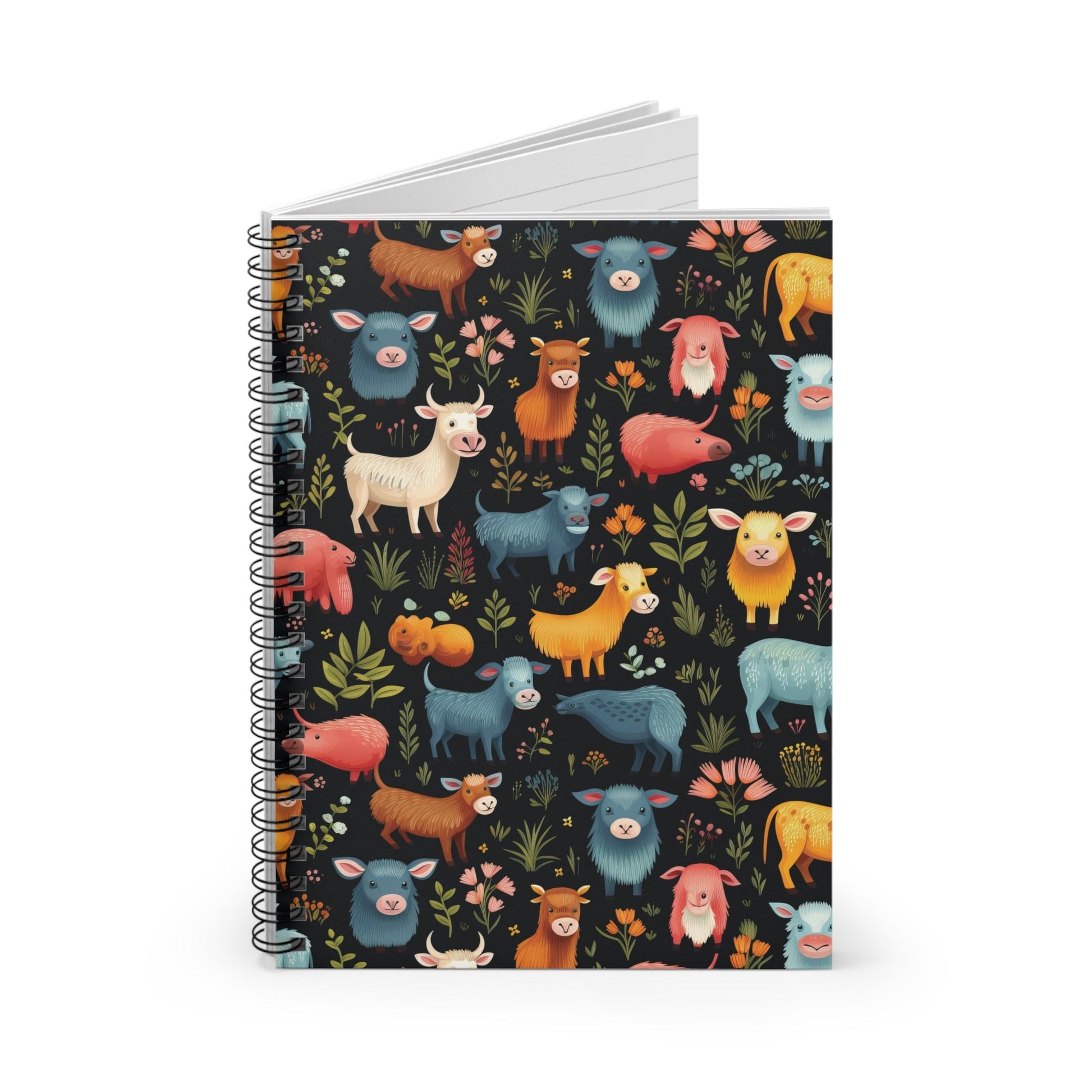 Farmyard Friends Journal: 6x8 Notebook with Ruled Lines - Perfect Gift! Trending a for Her! #AnimalLovers #GiftIdeas