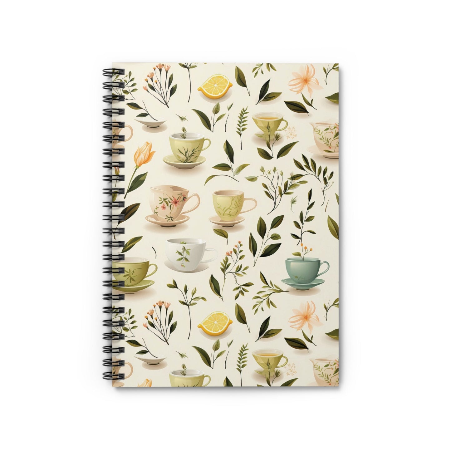 Stylish Tea Lover Journal: 6x8 Notebook with Ruled Lines - Perfect Gift! Trending a for Her! #TeaLovers #GiftIdeas