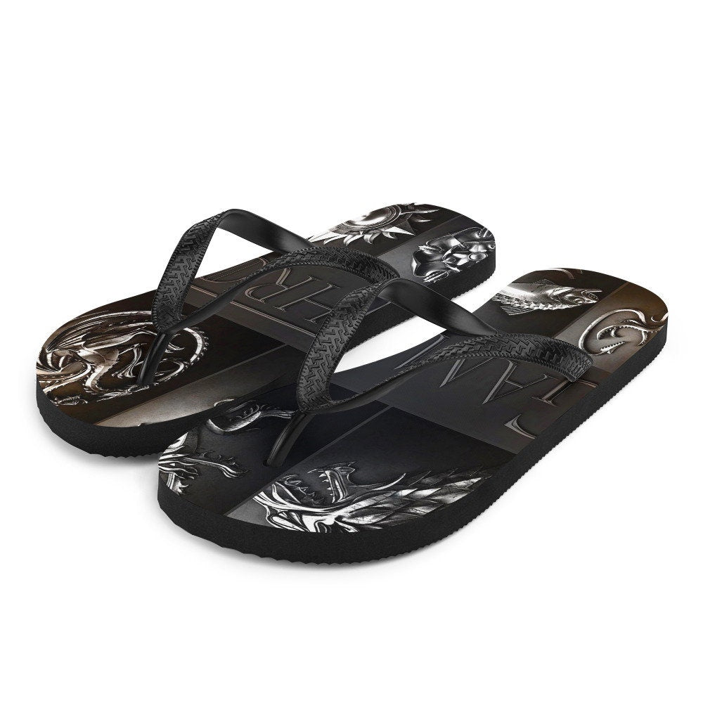 Emerald  Blossoms - GMTH Flip-Flops