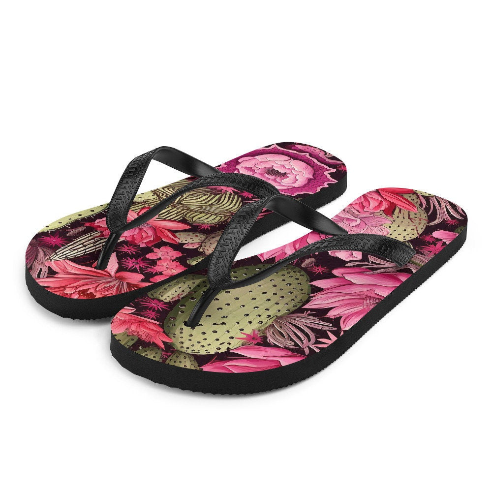 Emerald  Blossoms - Pink desert rose Cactus -Flops