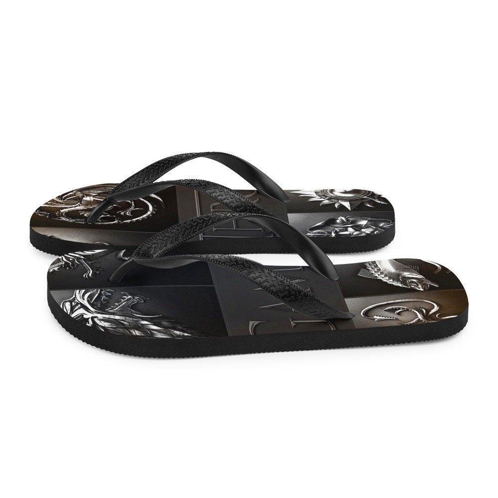 Emerald  Blossoms - GMTH Flip-Flops