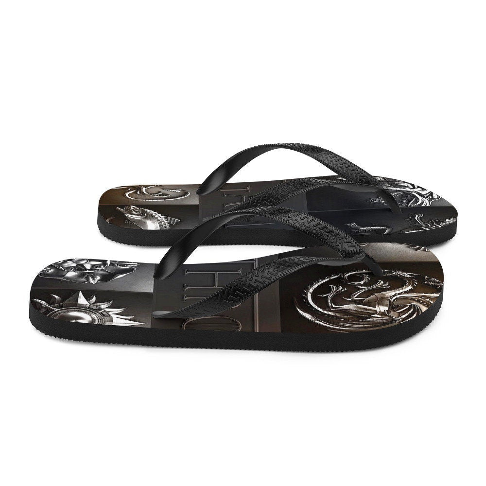 Emerald  Blossoms - GMTH Flip-Flops